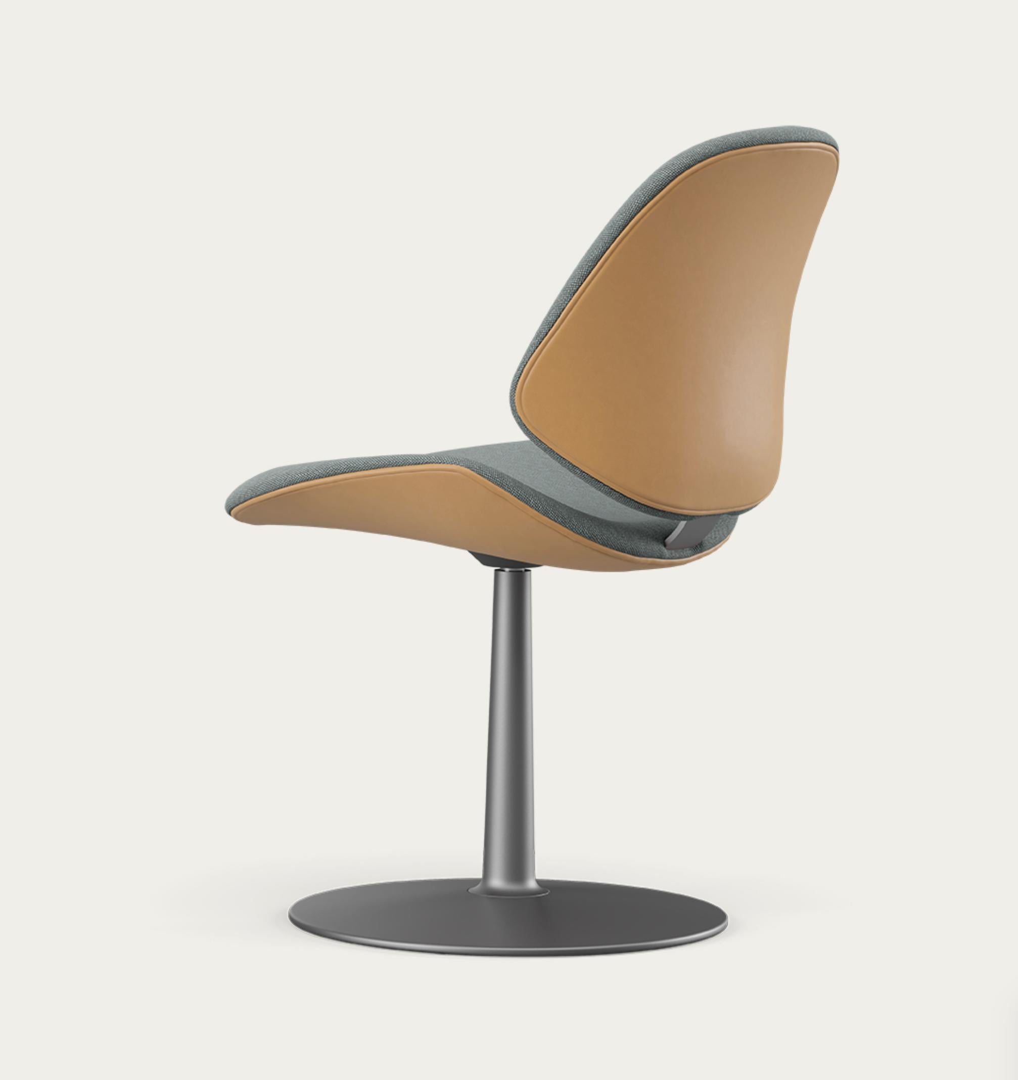 Mid-Century Modern Salto and Sigsgaard Council Family Salon Chair Steelcut For One Collection For Sale