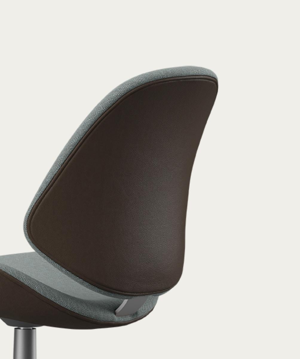 Contemporary Salto and Sigsgaard Council Family Salon Chair Steelcut For One Collection For Sale