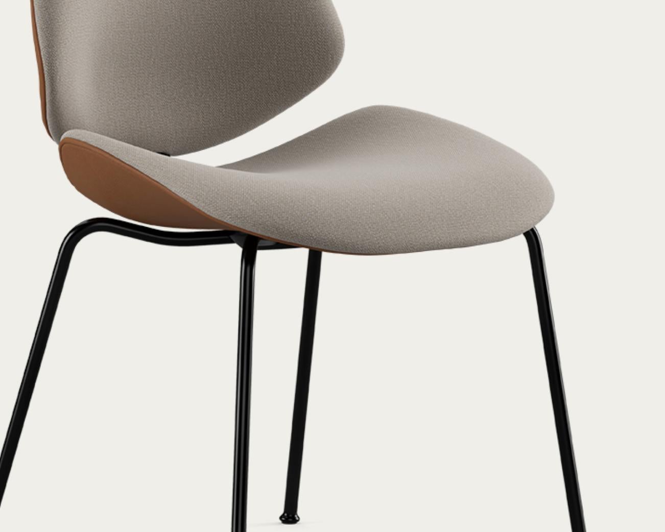 Salto and Sigsgaard Council Family Salon Chair Steelcut  For One Collection For Sale 2
