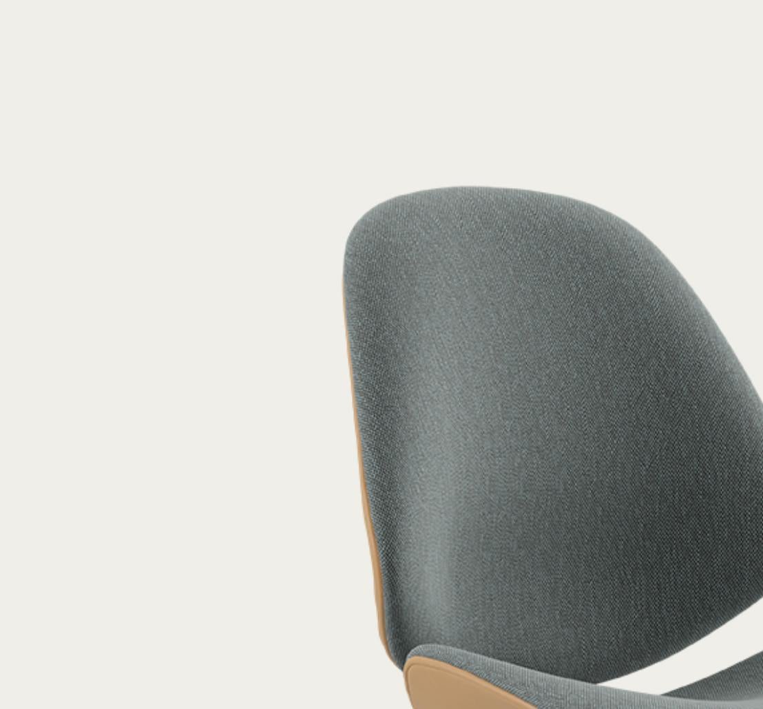 Salto and Sigsgaard Council Family Salon Chair Steelcut For One Collection For Sale 2
