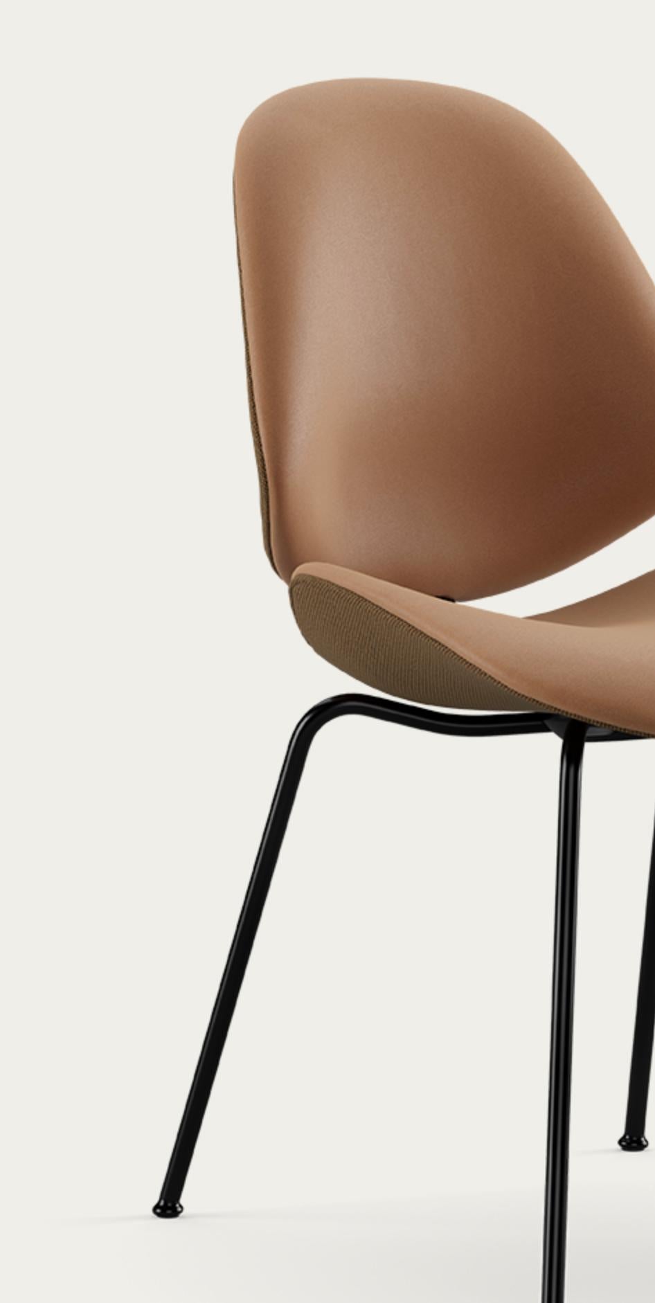 Fabric Salto and Sigsgaard Council Family Salon Chair Terra Silt For One Collection For Sale
