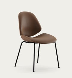 Salto and Sigsgaard Council Family Salon Chair Terra Umber For One Collection