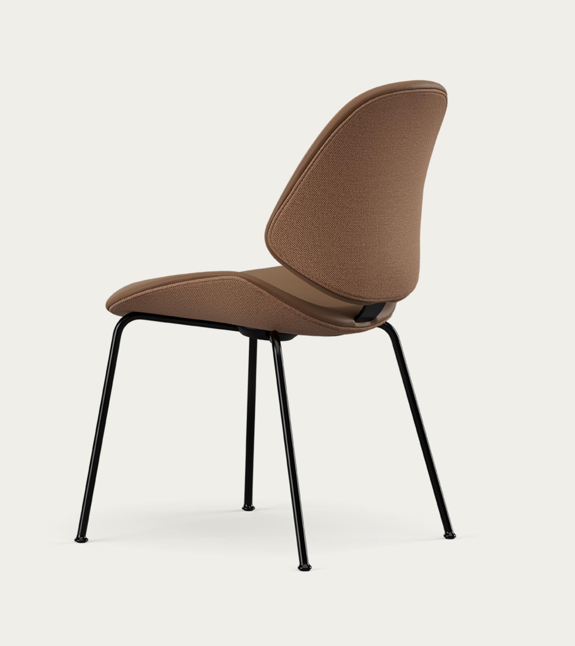 Mid-Century Modern Salto and Sigsgaard Council Family Salon Chair Terra Umber For One Collection For Sale