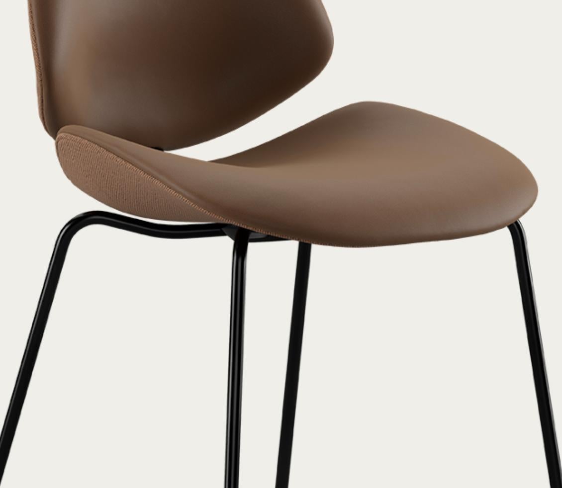Contemporary Salto and Sigsgaard Council Family Salon Chair Terra Umber For One Collection For Sale