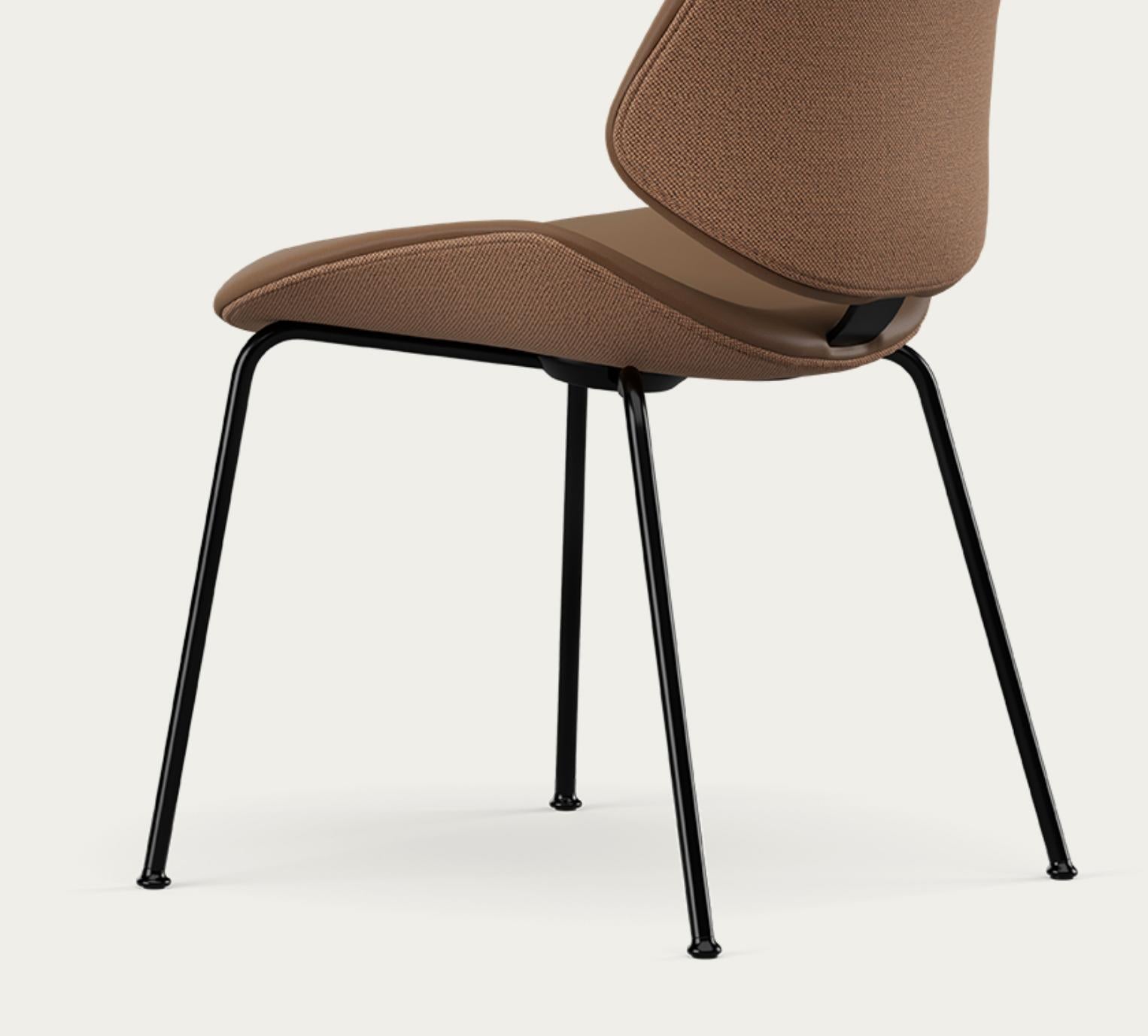 Salto and Sigsgaard Council Family Salon Chair Terra Umber For One Collection For Sale 2