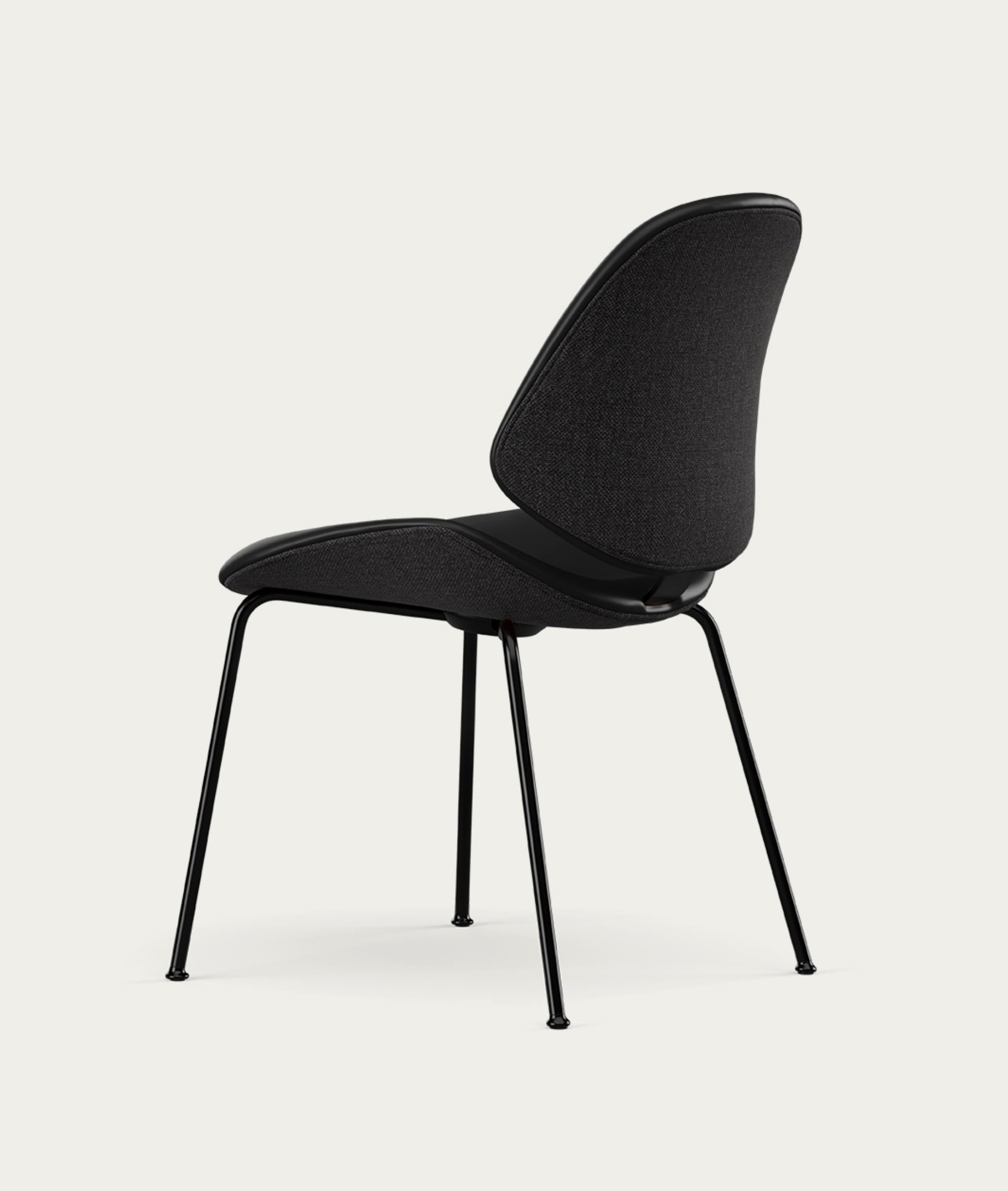 Mid-Century Modern Salto and Sigsgaard Council Family Salon Nevada Black For One Collection For Sale