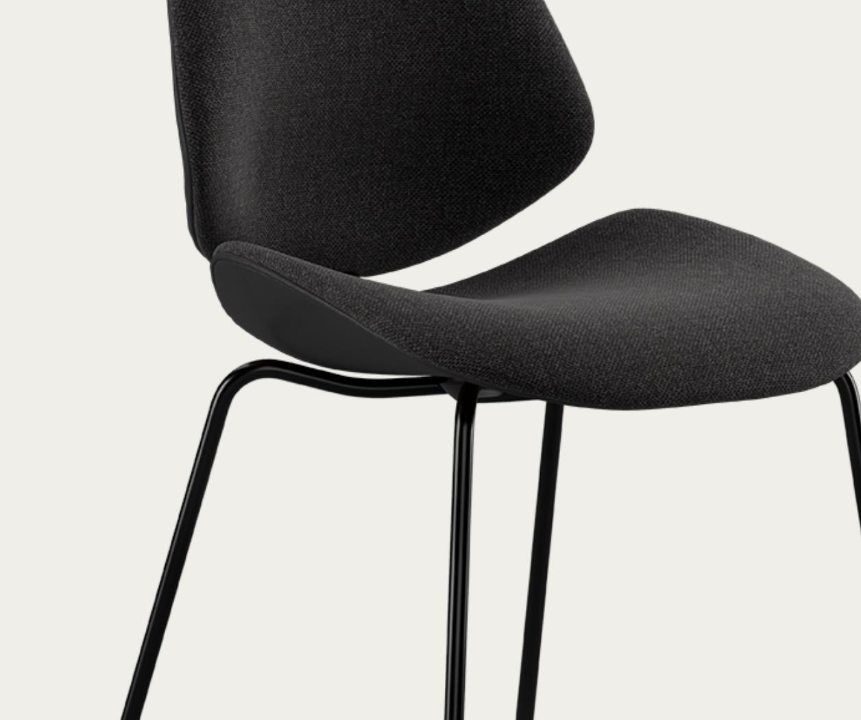 Salto and Sigsgaard Council Family Salon Re-Wool Black For One Collection For Sale 4