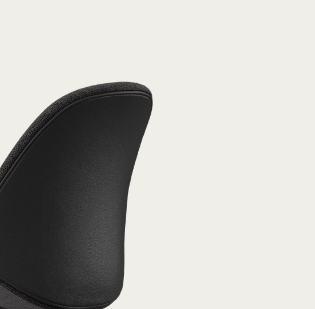 Salto and Sigsgaard Council Family Salon Re-Wool Black For One Collection For Sale 5