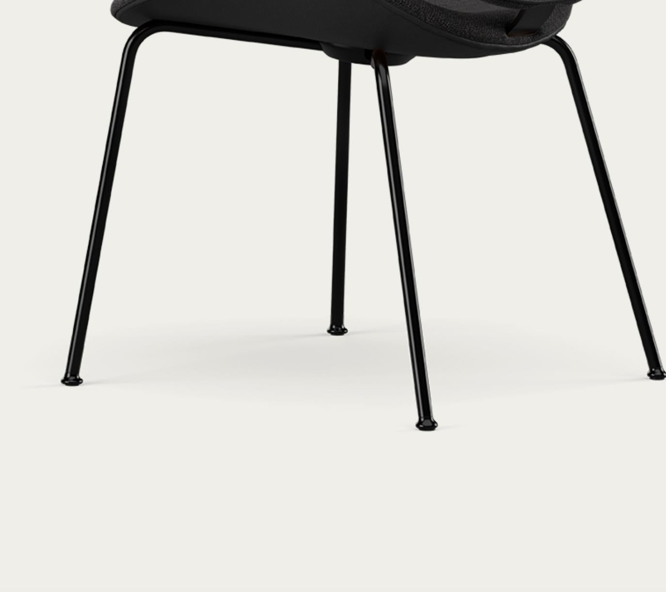 Fabric Salto and Sigsgaard Council Family Salon Re-Wool Black For One Collection For Sale