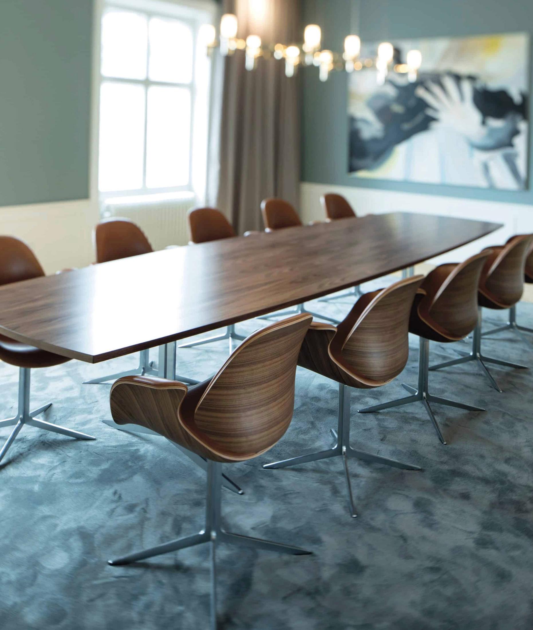Rechteckiger Council-Tisch aus Salto und Sigsgaard für eine Kollektion im Angebot 6