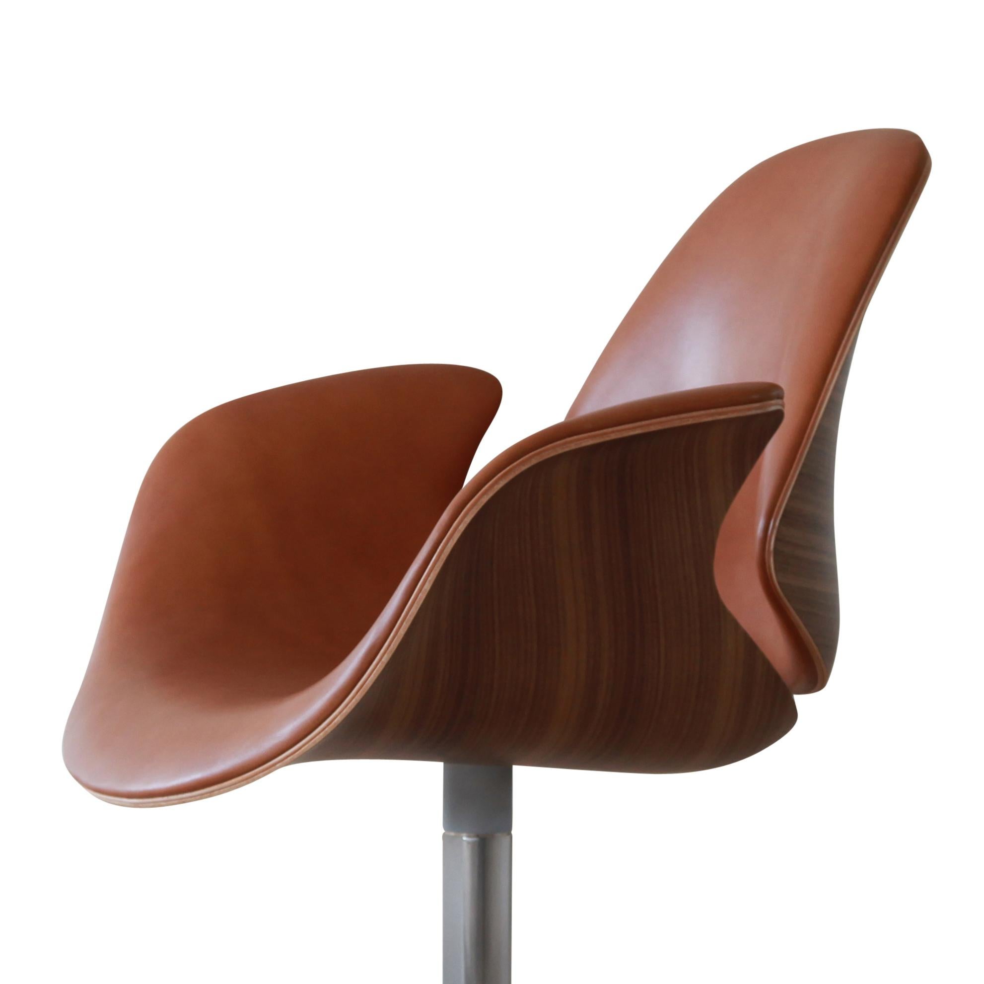 The Council chair was designed in 2011 by Kasper Salto and Thomas Sigsgaard for the Trusteeship Council Chamber at the U.N. Headquarters in New York.

The chair is well-thought out, shaped specifically with the human body in mind and made in