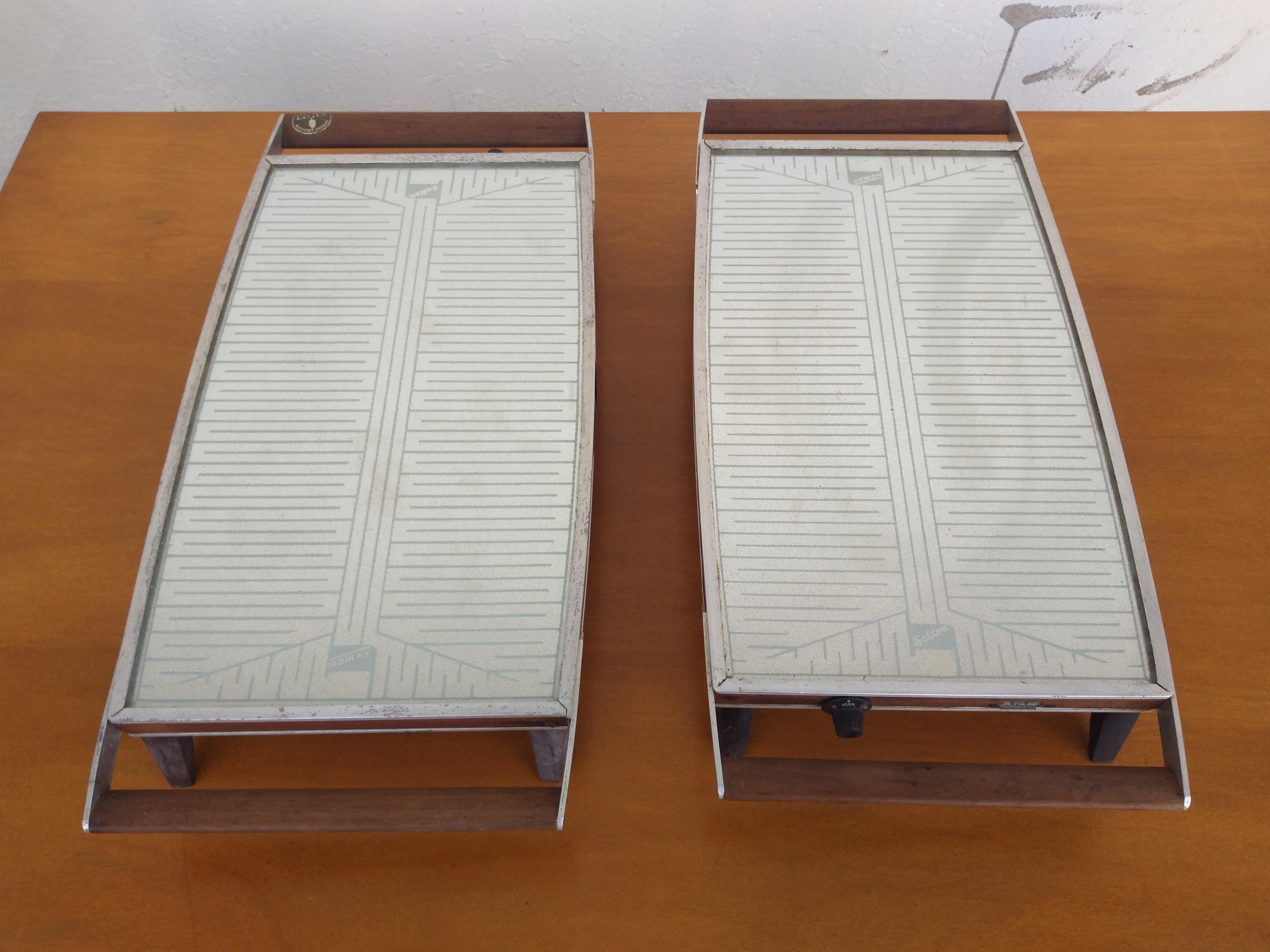 Américain Chariot et assiettes d'approvisionnement Salton Hotray en vente
