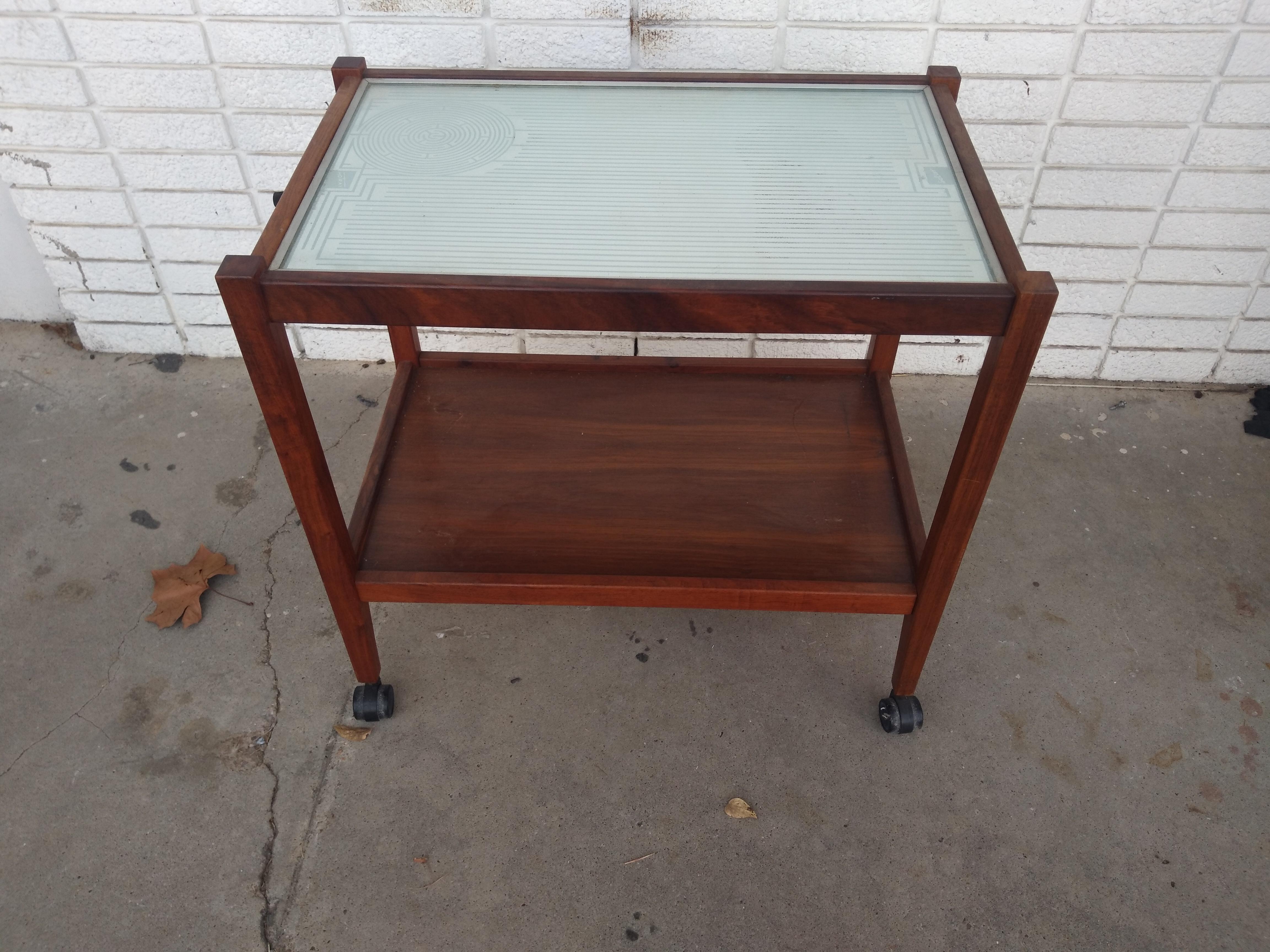 20ième siècle Chariot et assiettes d'approvisionnement Salton Hotray en vente