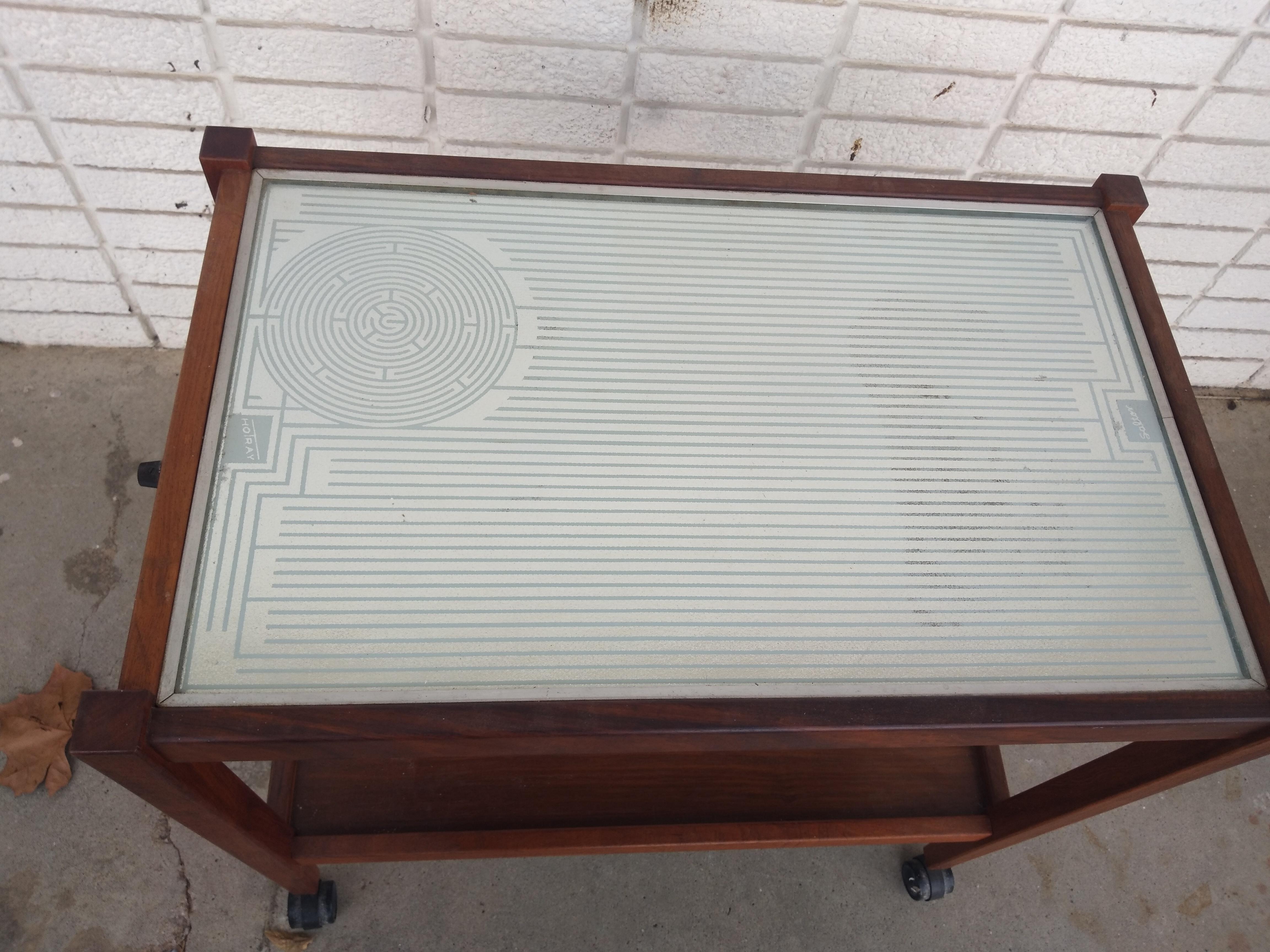 Chariot et assiettes d'approvisionnement Salton Hotray en vente 2