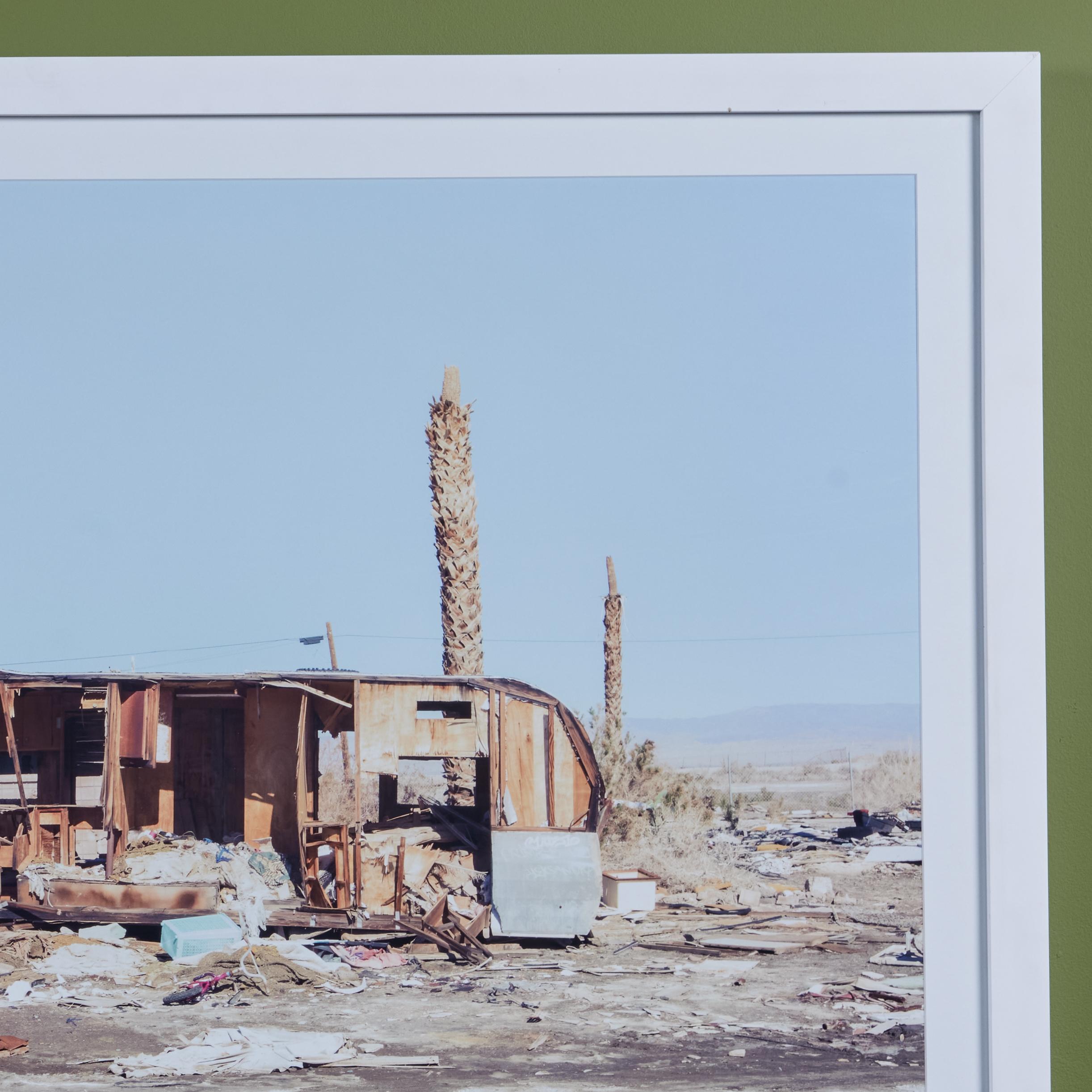 Photographie encadrée Salton Sea de Steven Clouse Excellent état - En vente à Los Angeles, CA