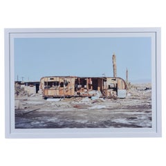 Fotografía enmarcada del Mar Salton de Steven Clouse