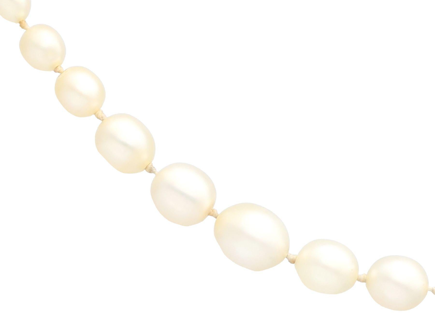 saltwater pearl necklace