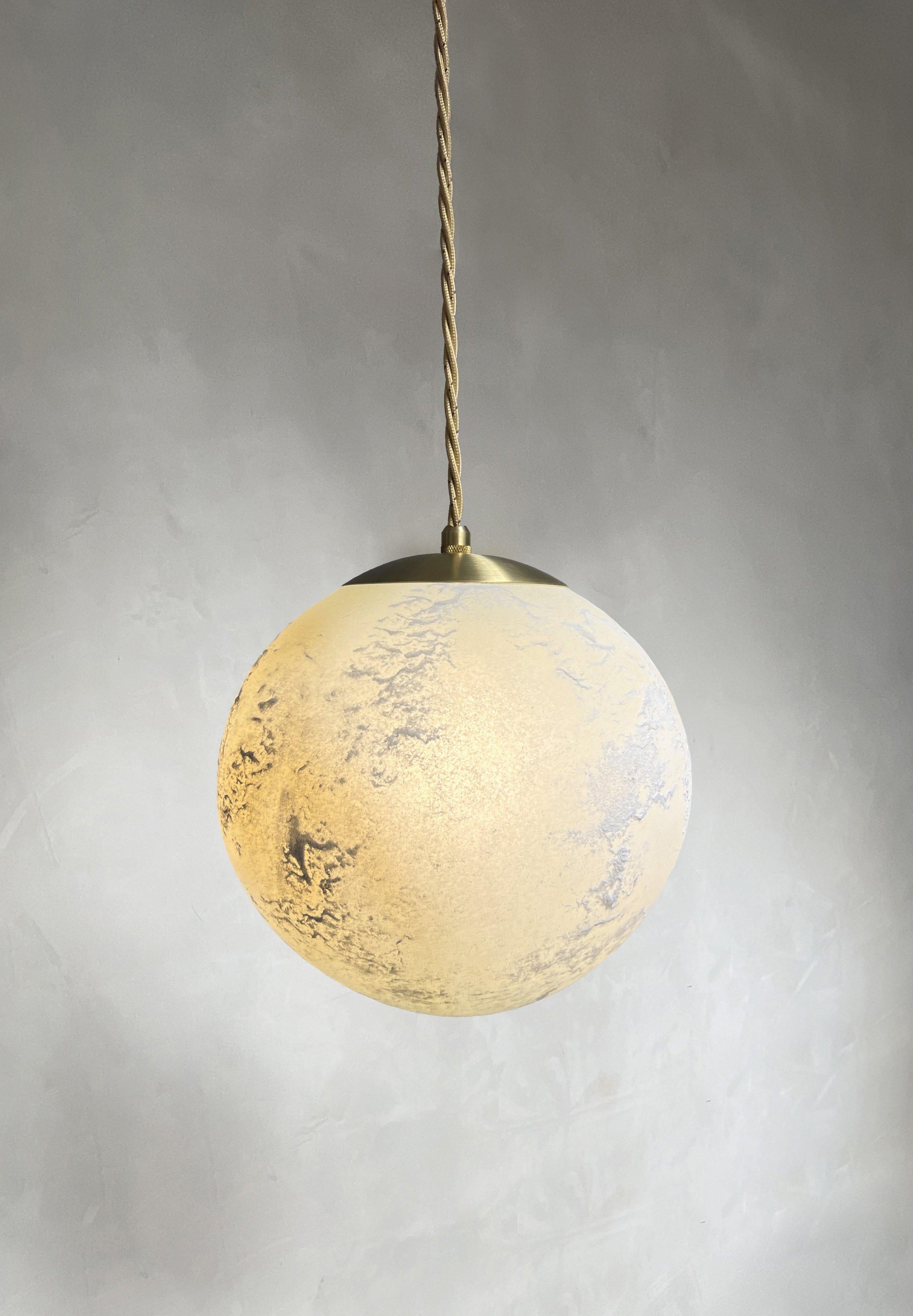 Contemporary Salty Pendant Ball 18 by Contain For Sale