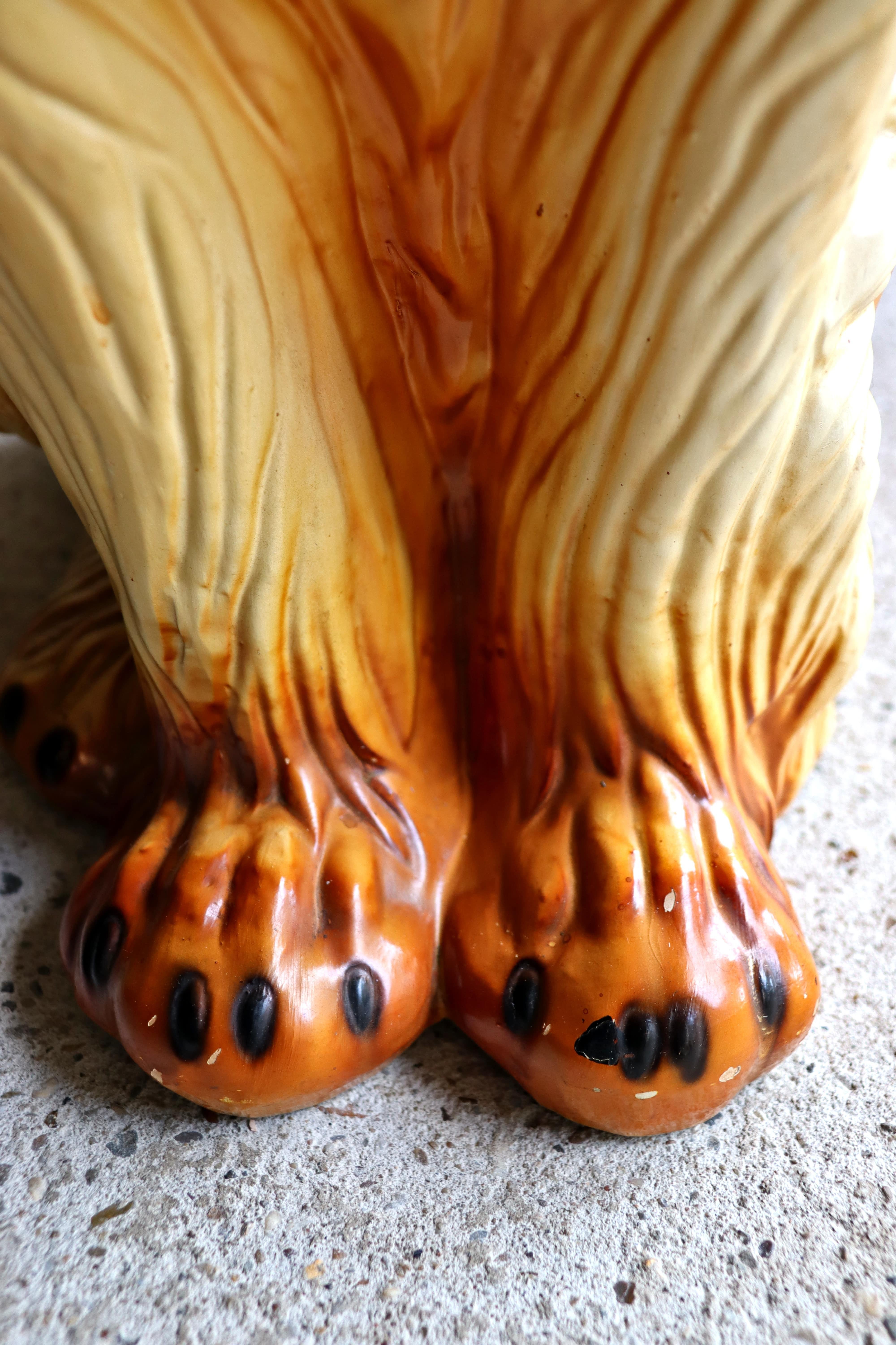 Saluki Greyhound – Ceramic – Statue – 1980s For Sale 5