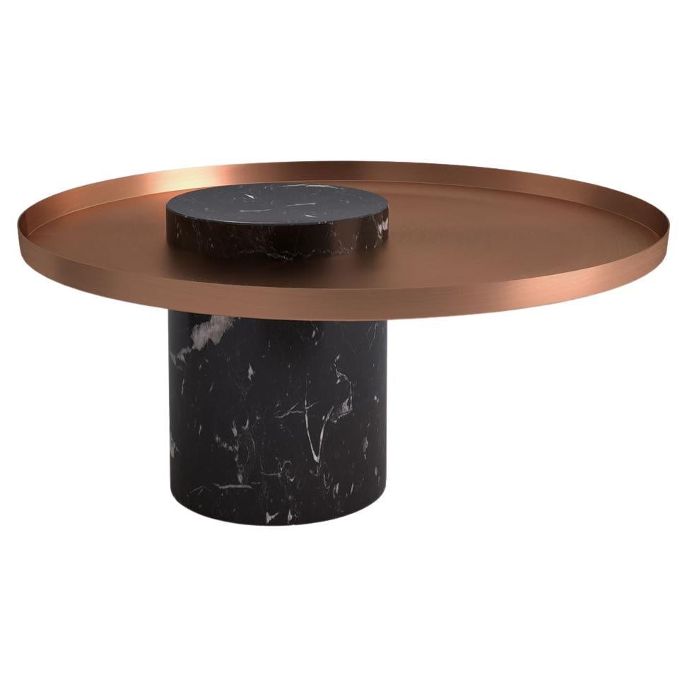Salute, Low Marquina & Copper by Sebastian Herkner for La Chance For Sale