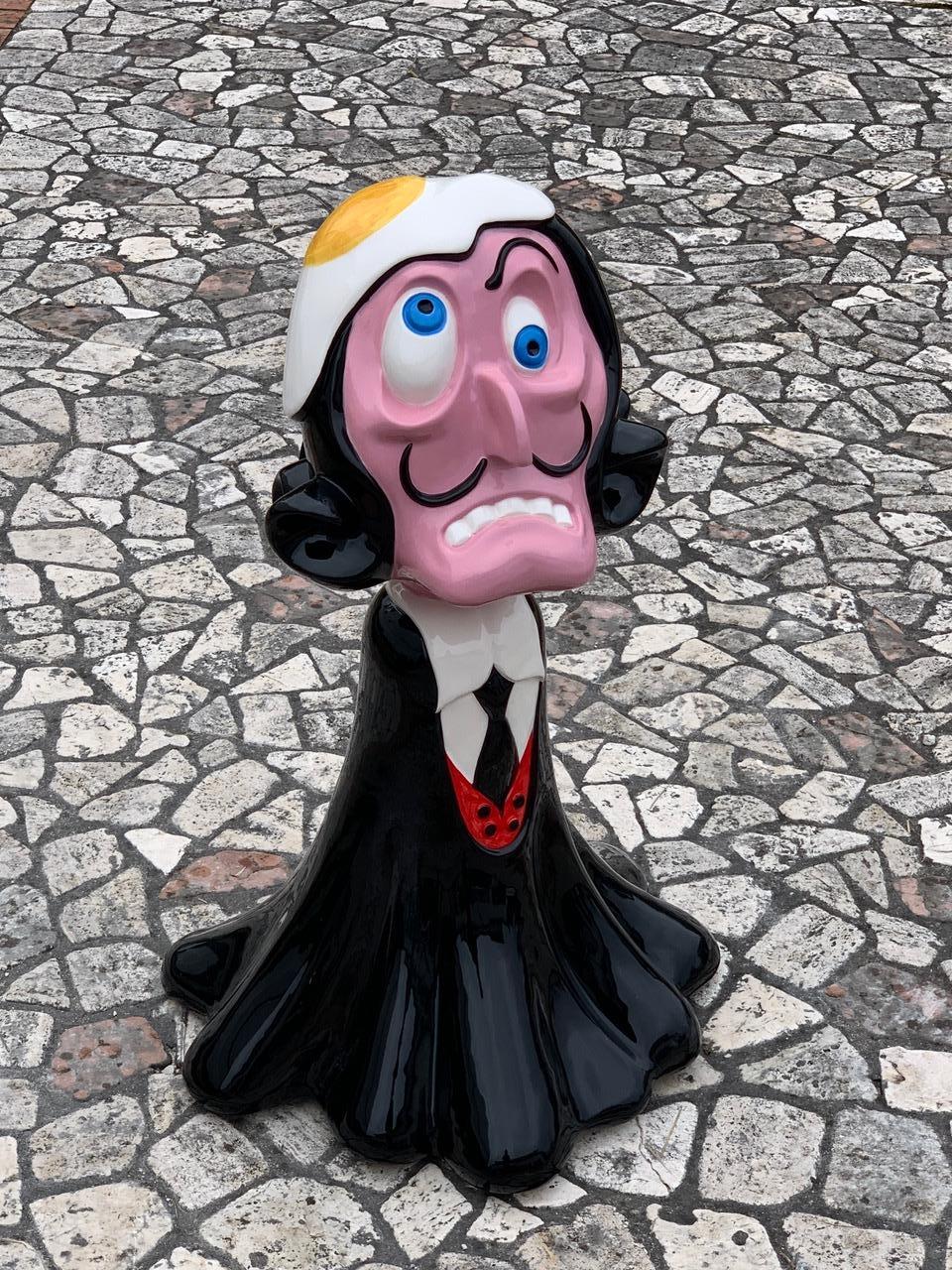 Escultura de cerámica Salvad' Oeuf de Massimo Giacon para Superego Editions, Italia Siglo XXI y contemporáneo en venta