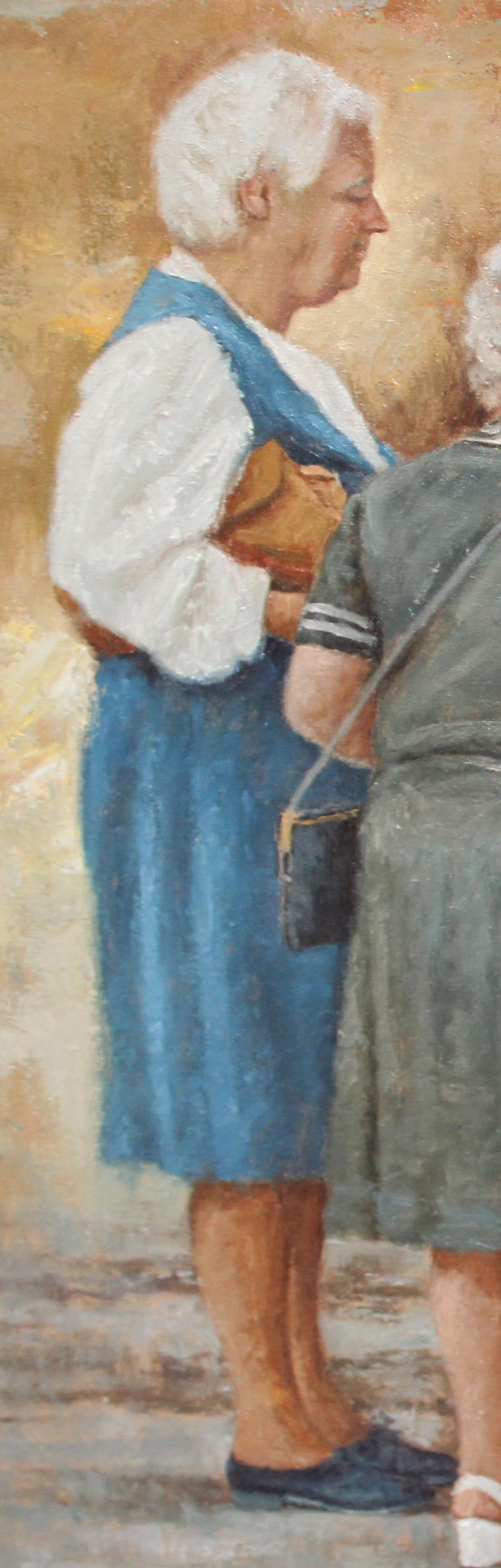 Óleo sobre tela - Los consejos del Sacerdote im Angebot 7