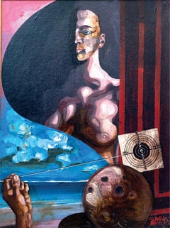 "A violent centre" by Salvador Aulestia (Barcelona 1915-Milano 1994)