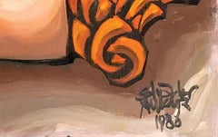 Colloquio senza successo -- Salvador Aulestia (1915-1994) - acrilico su tela