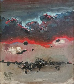 "Cosmological abstraction n.5" by Salvador Aulestia (Barcelona 1915-Milano 1994)