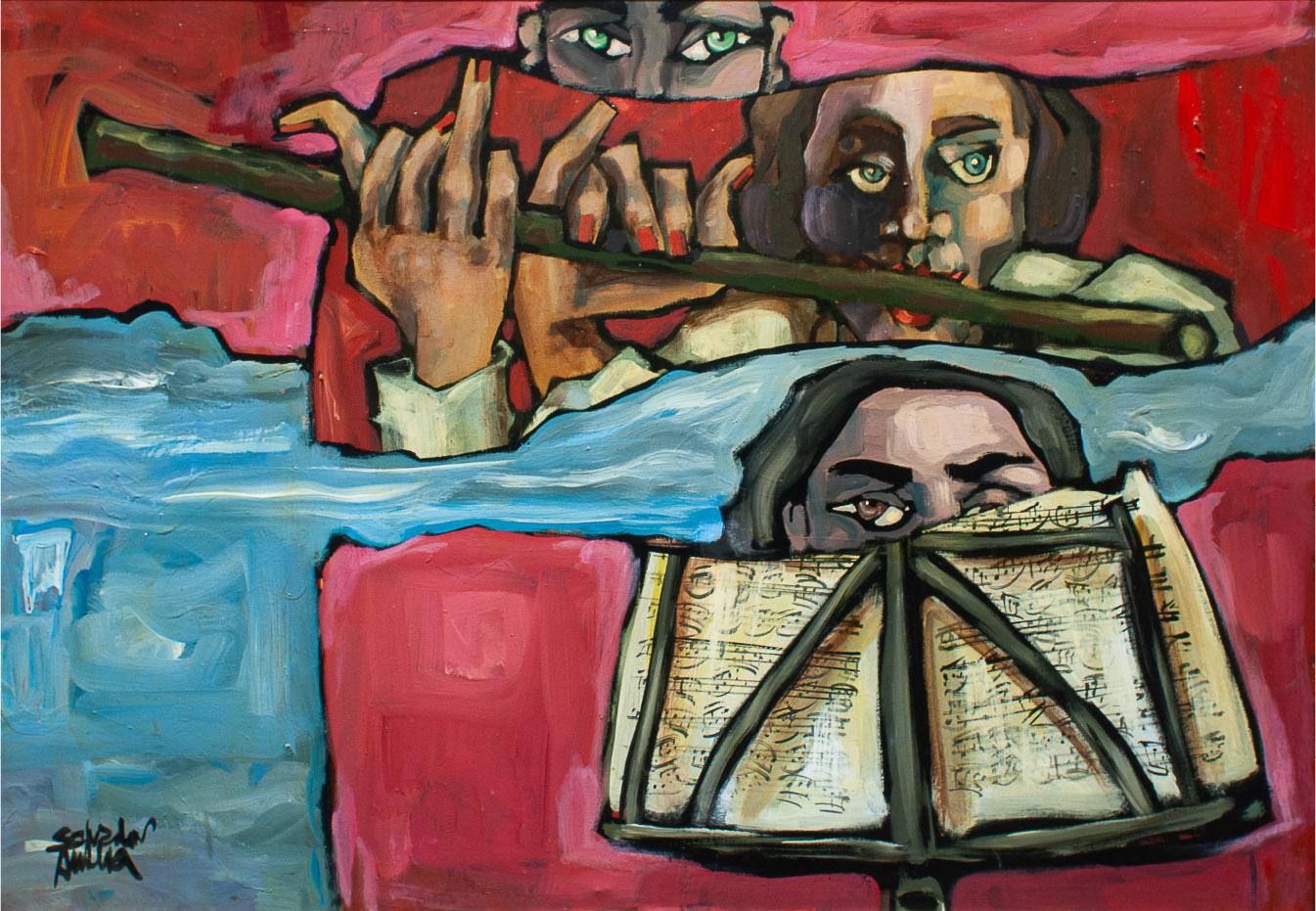 " Il vaut mieux se réveiller " est un hymne au " réveil " de l'humanité.

Signé à la main par l'artiste, 
Certificat d'authenticité
Inclus (délivré par un organisme d'authentification autorisé)

Droit à l'image
Luca Temolo

L'œuvre est accompagnée