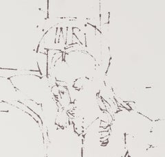 Crocifisso - Salvador Aulestia (1915-1994) - litografia 13/15
