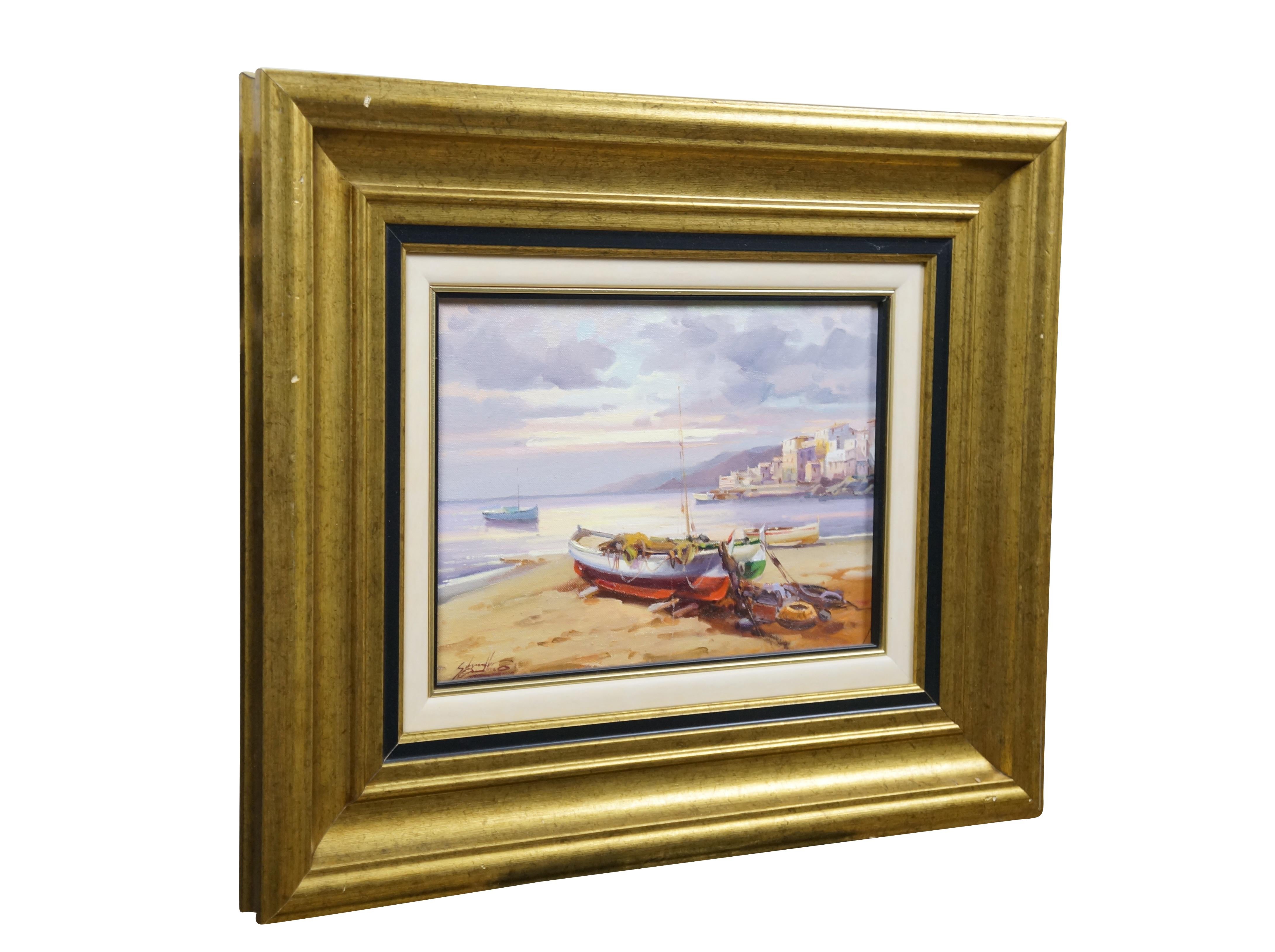 Ende des 20. Jahrhunderts Öl auf Leinwand mit dem Titel 