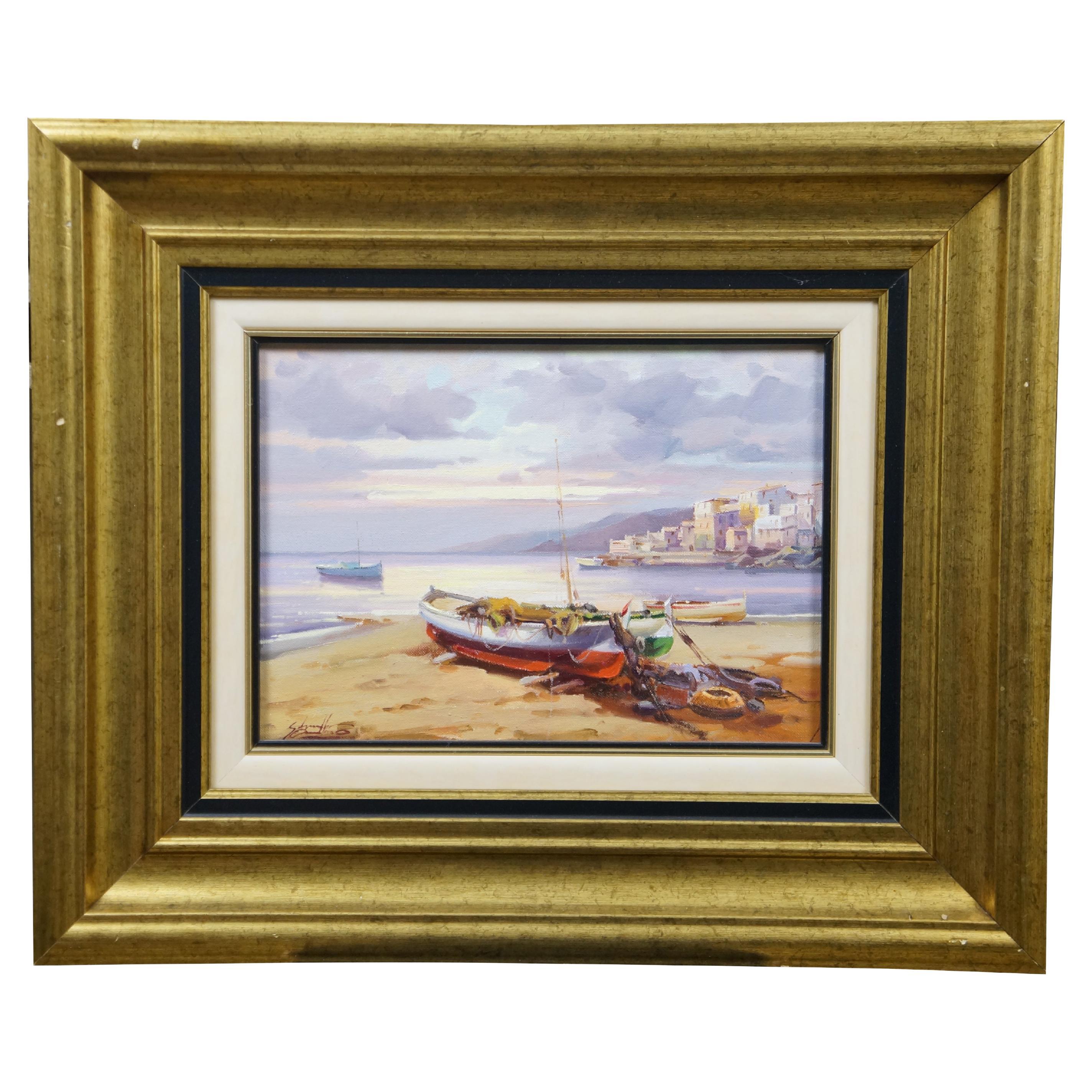 Salvador Caballero
Costa Brava
Coastal Landscape Seascape Harbor Painting 22"