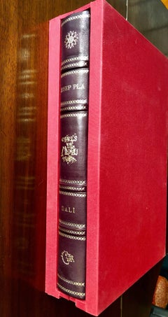 Salvador Dalí, "Obres De Museu", Book Portfolio Written by Josep Pla
