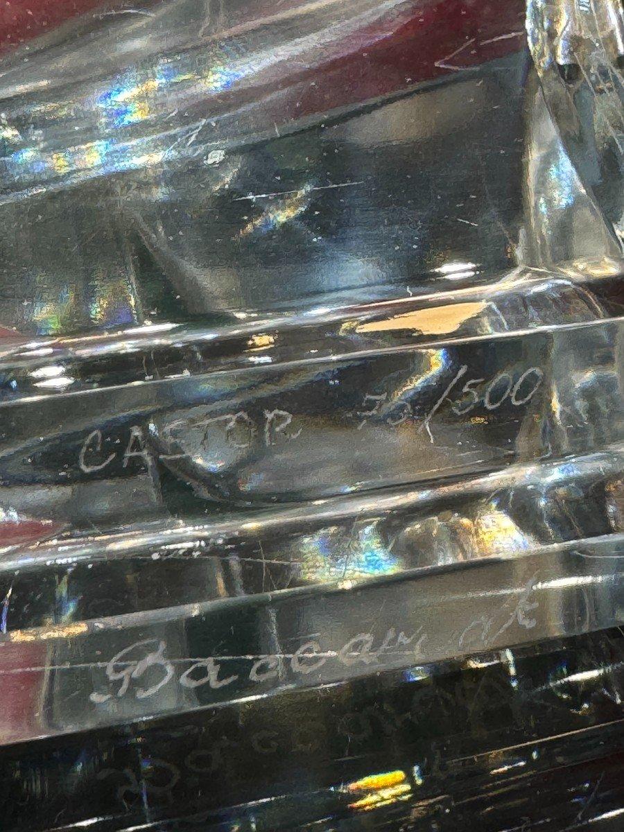 Crystal Salvador Dali 1904 - 1989 Castor Et Pollux Bougeoirs En Cristal De Baccarat   For Sale