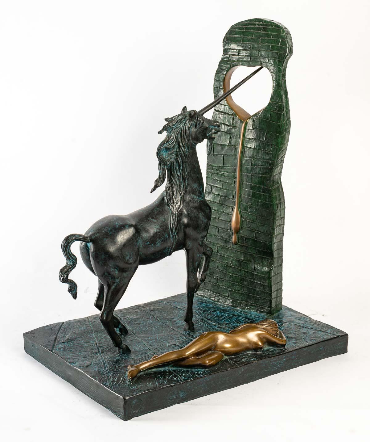 Salvador Dali The Unicorn, '1977' In Good Condition In Saint-Ouen, FR