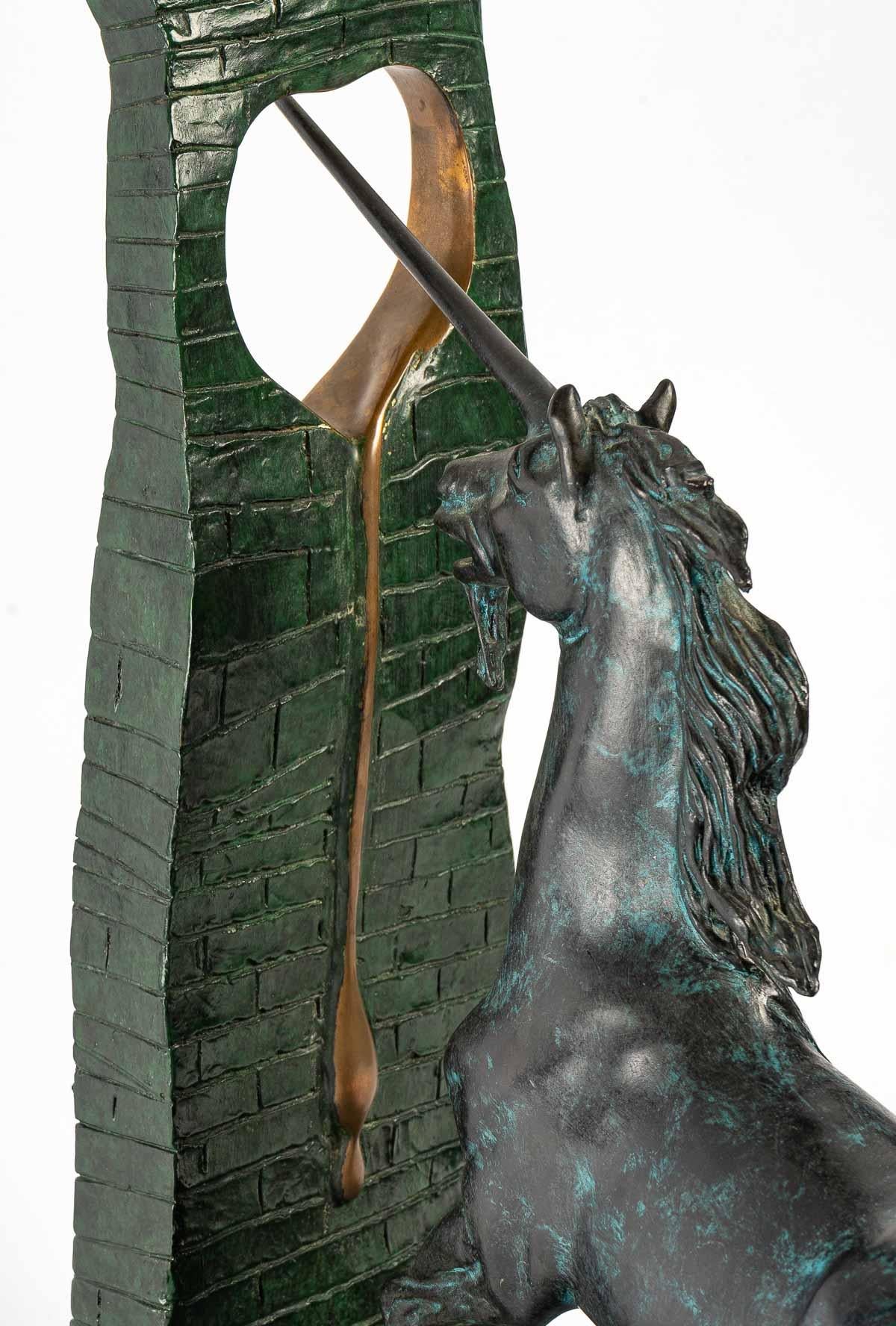 Bronze Salvador Dali The Unicorn, '1977'