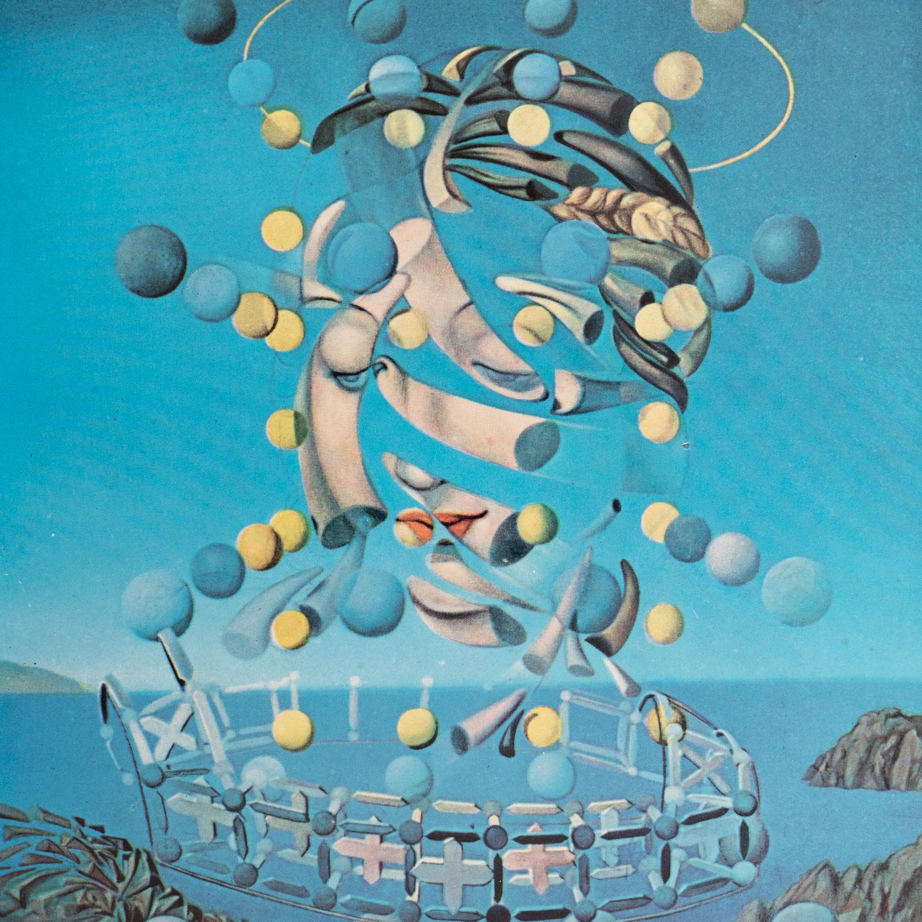 Salvador Dalí 1957 Cliché en color, enmarcado Francés en venta
