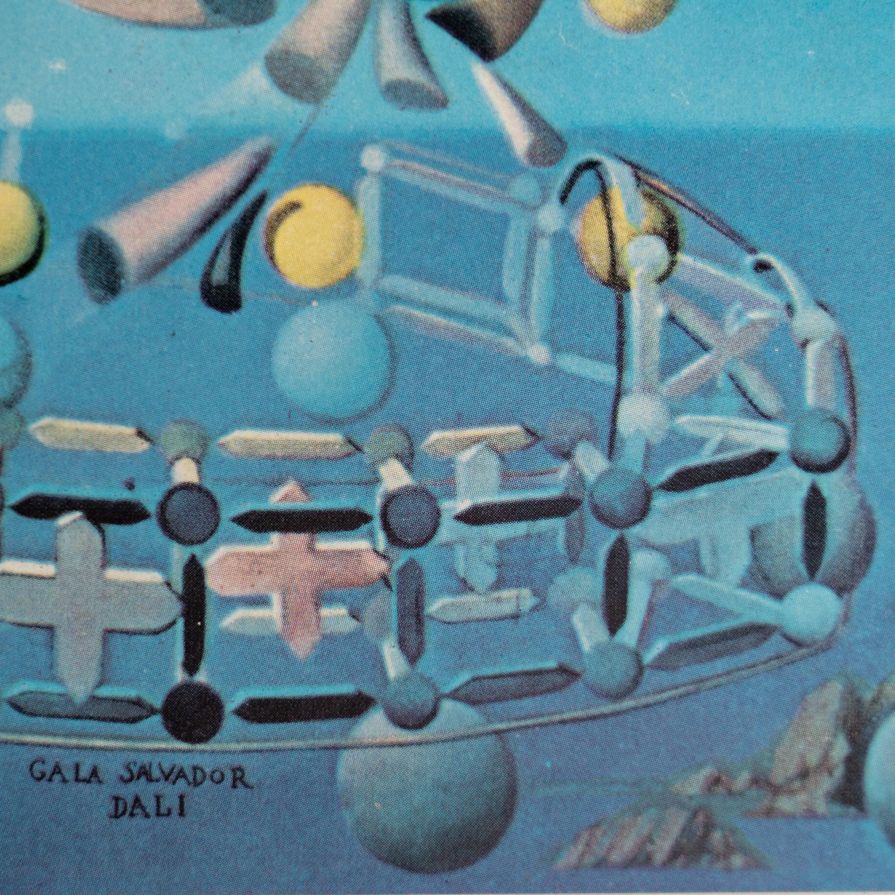Salvador Dalí 1957 Cliché en color, enmarcado en venta 1