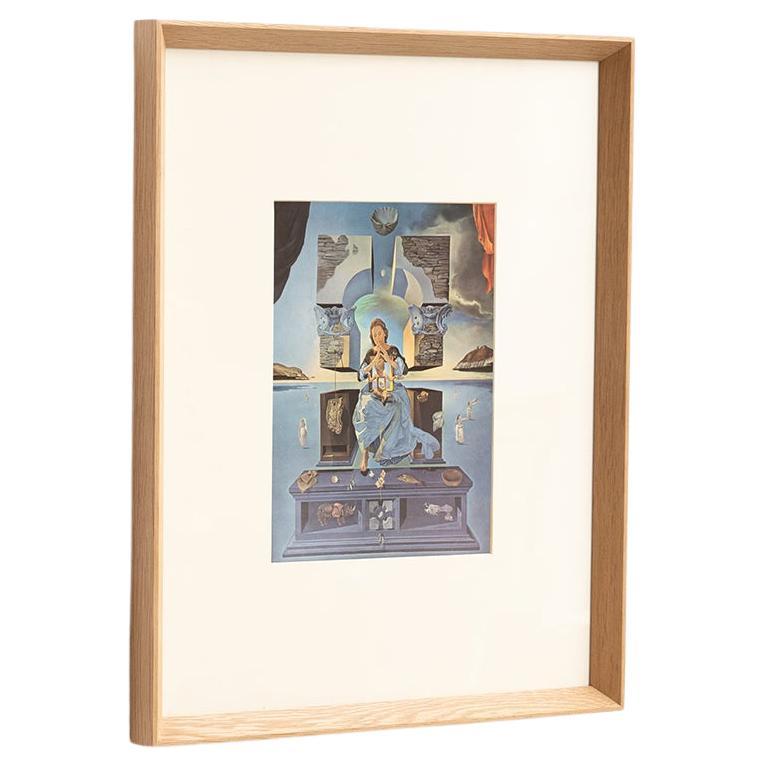 Salvador Dalí 1957 Color Cliché Print, Framed