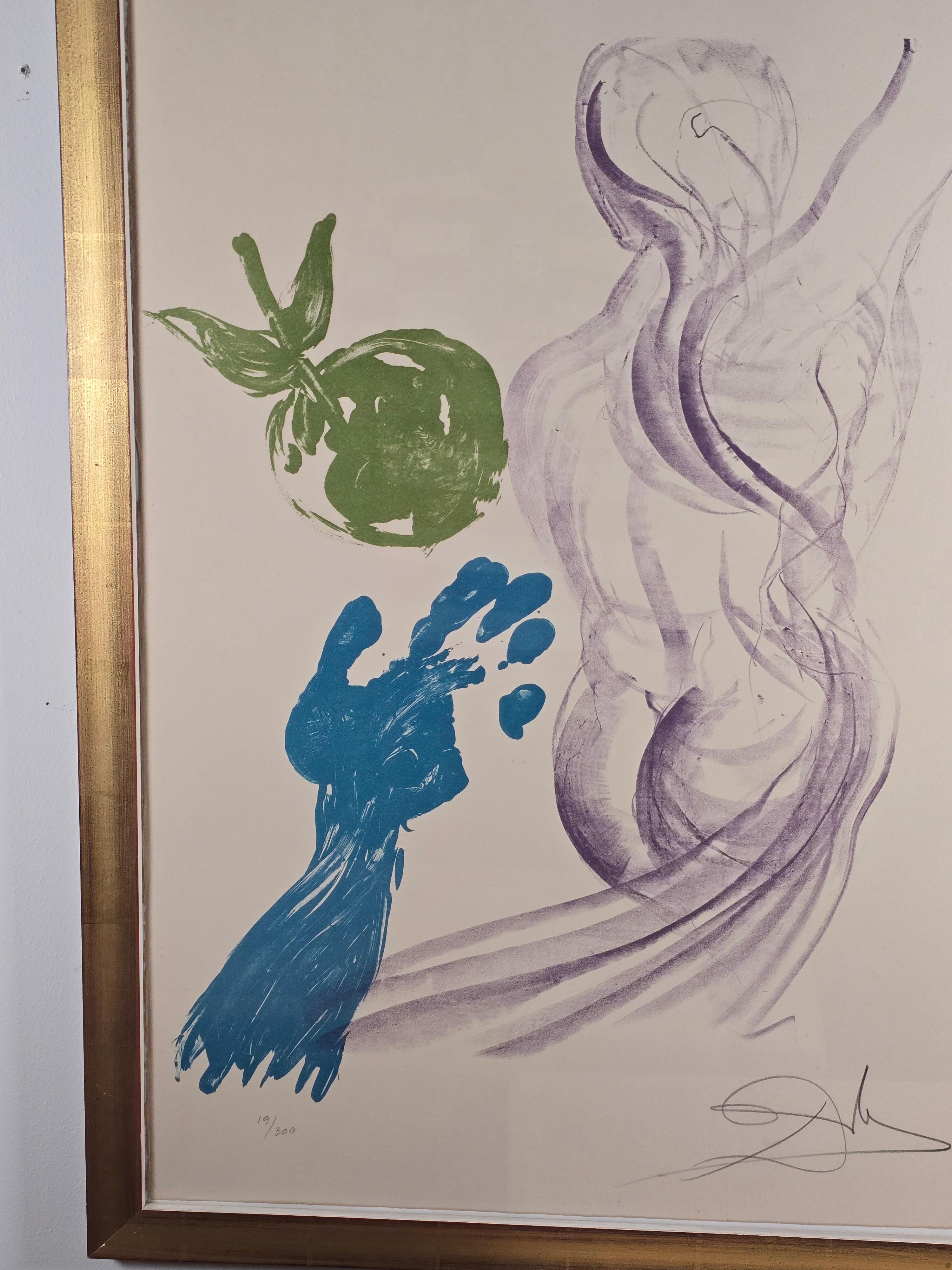 Spanish Salvador Dali 'Adolescencia' from Four Ages of Man Suite For Sale
