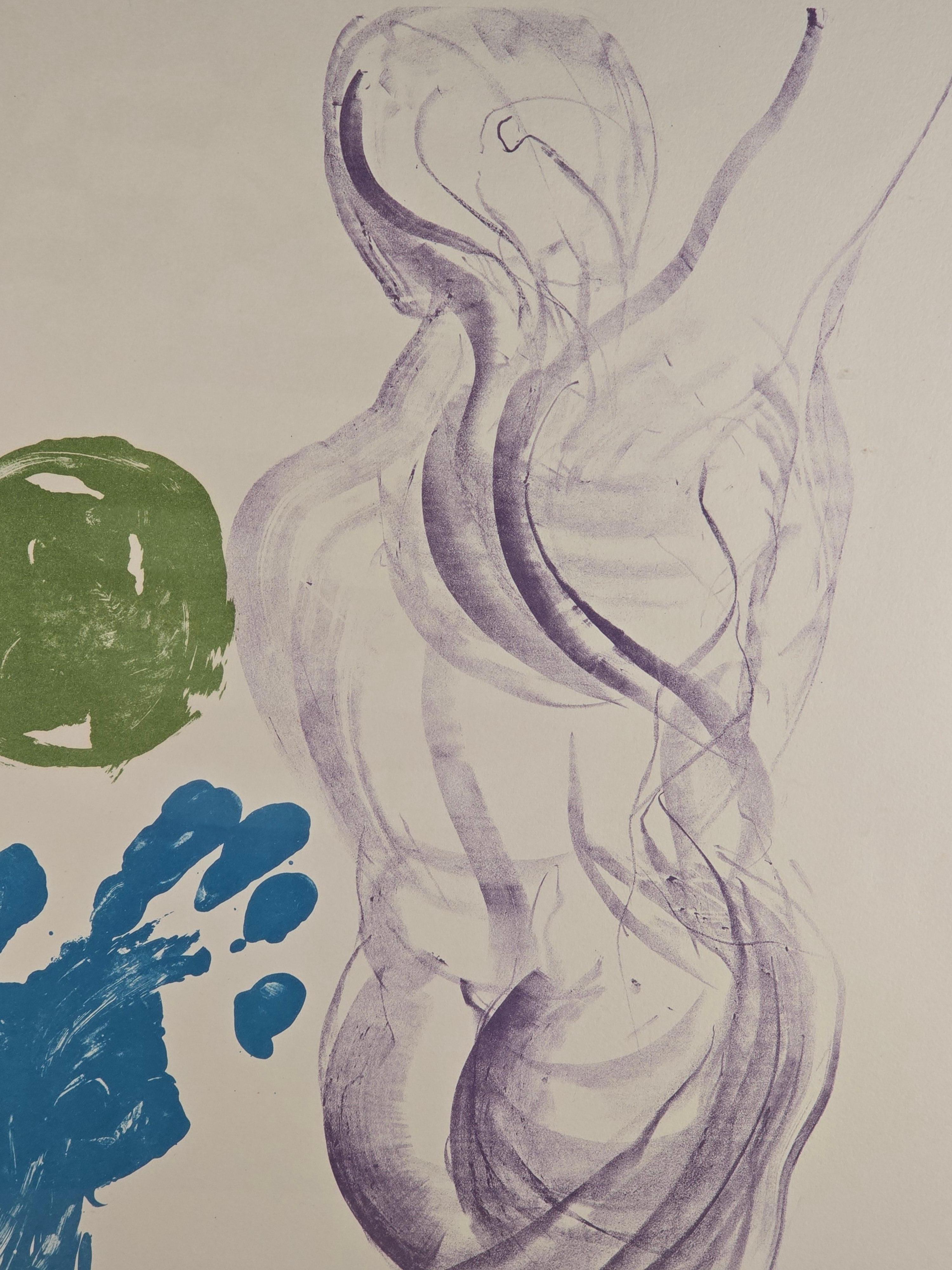 Paper Salvador Dali 'Adolescencia' from Four Ages of Man Suite For Sale