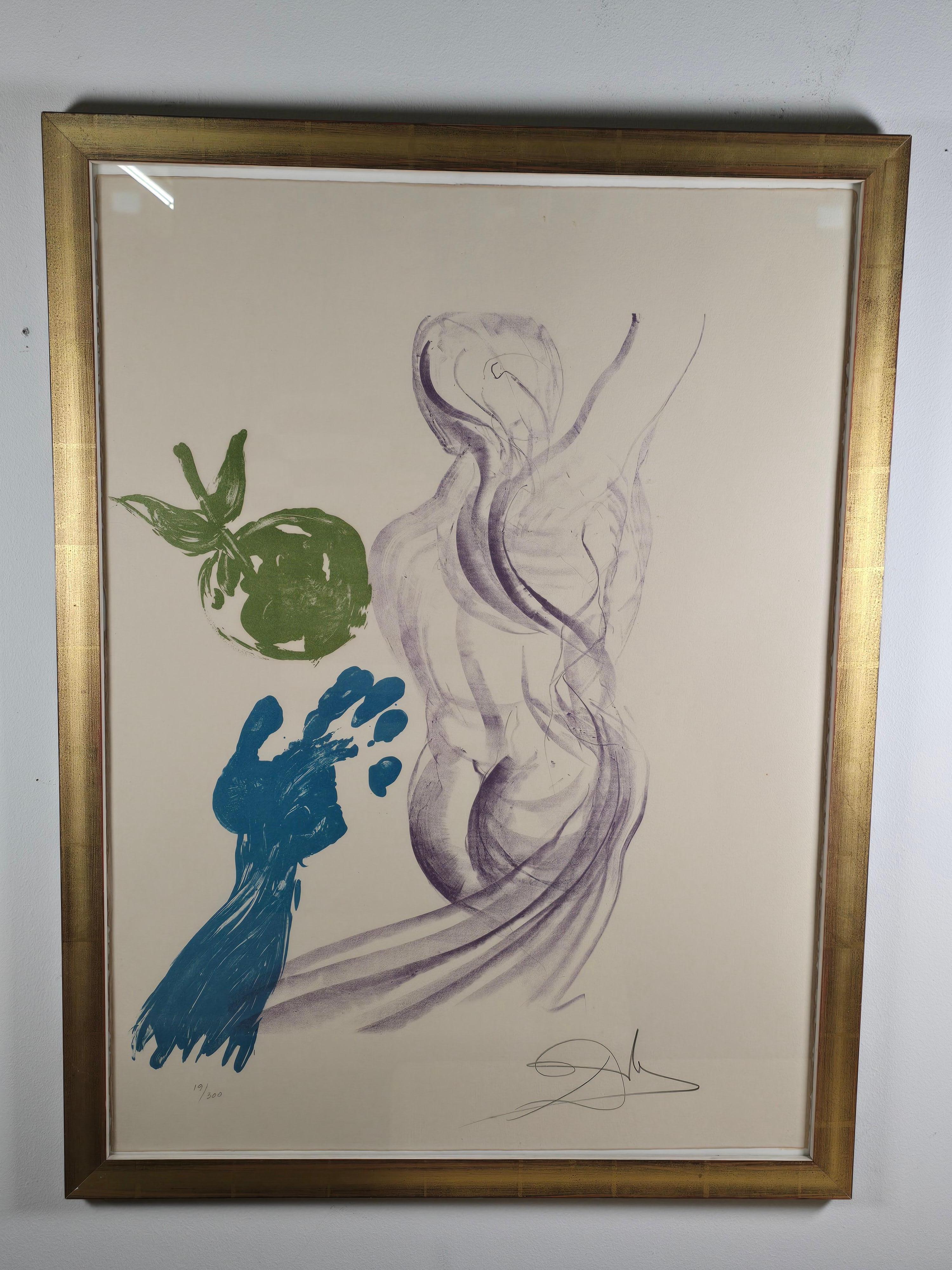 Salvador Dali 'Adolescencia' from Four Ages of Man Suite For Sale 1