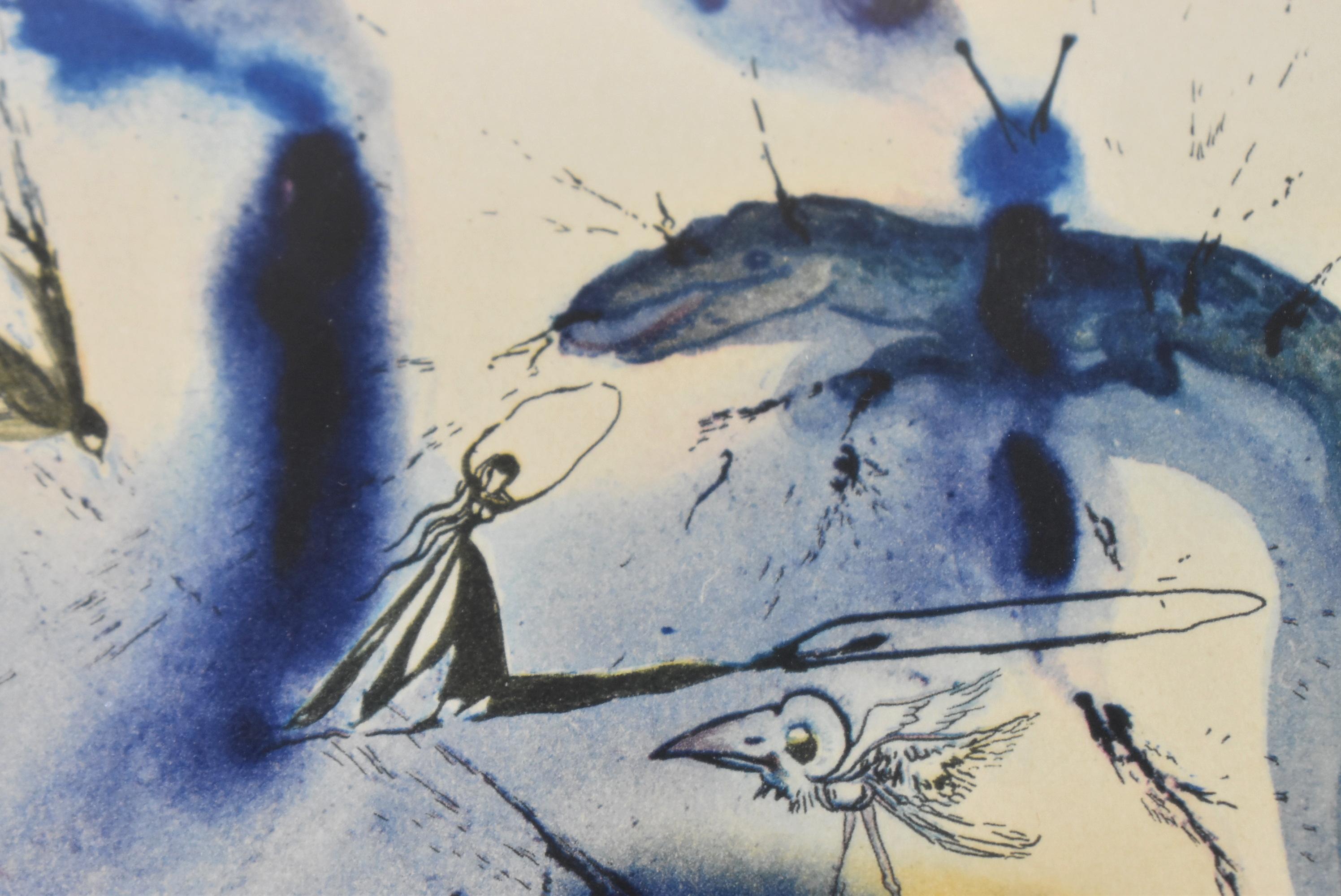 Paper Salvador Dali Alice in Wonderland 