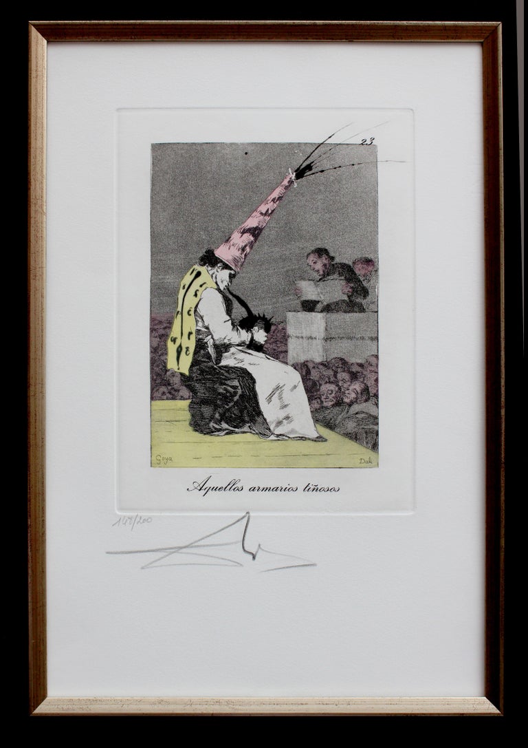 Salvador Dali Aquellos Armarios Tinosos Goya For Sale At 1stdibs