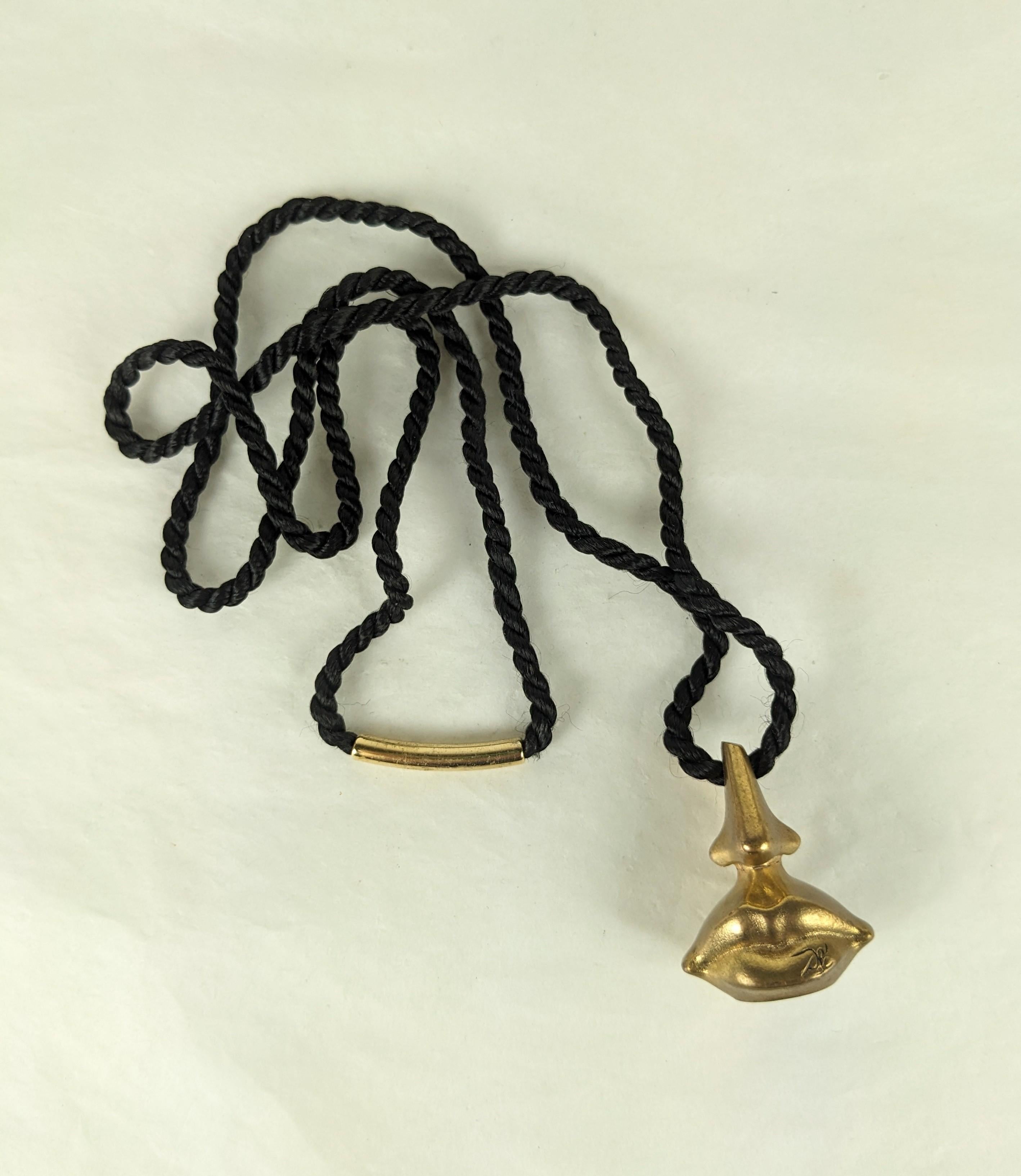 Parfums Salvador Dali Aphrodite Pendant Necklace, created for the release of Salvador Dali's 