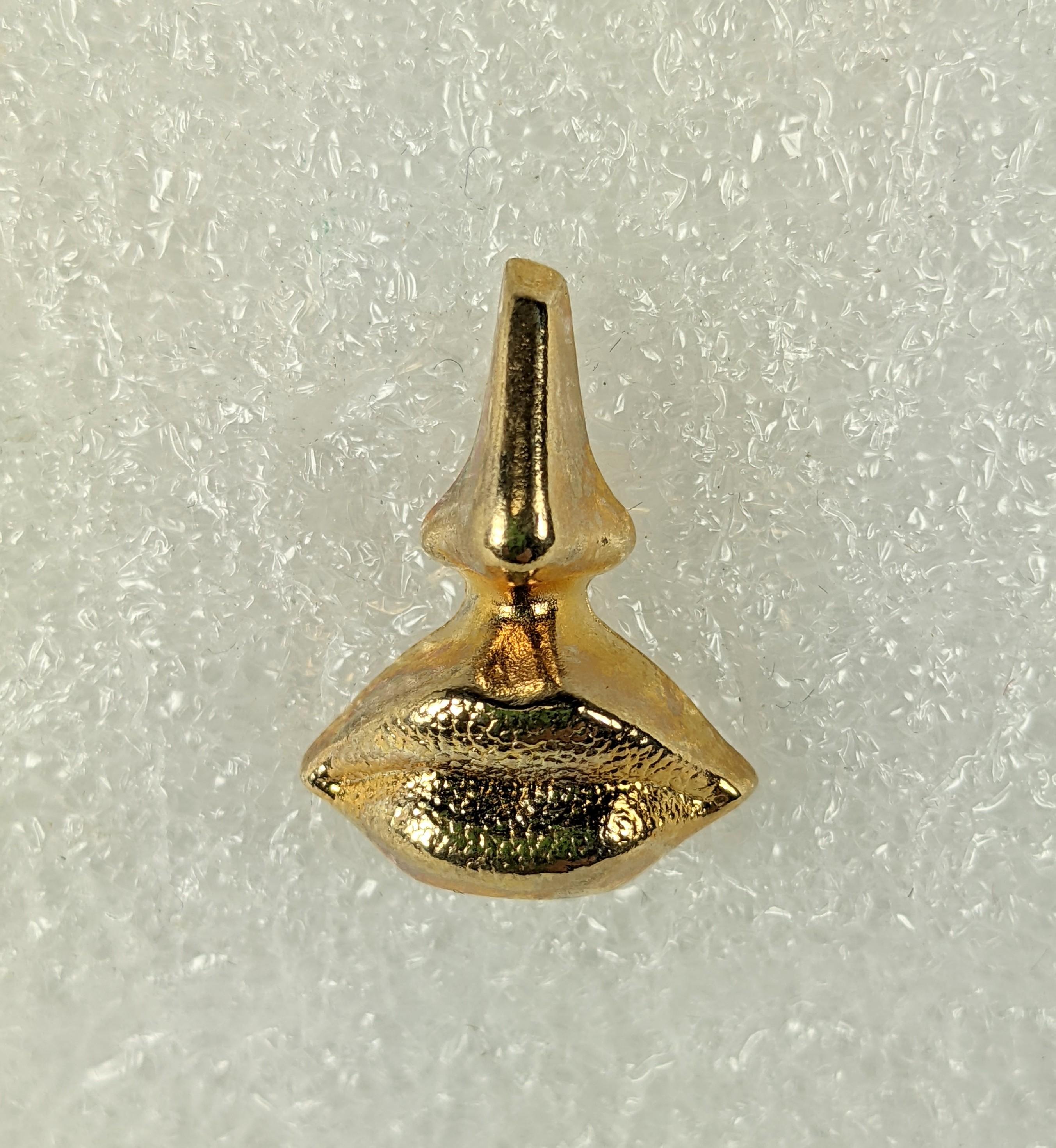 Parfums Salvador Dali Aphrodite tie pin created for the release of Salvador Dali's 