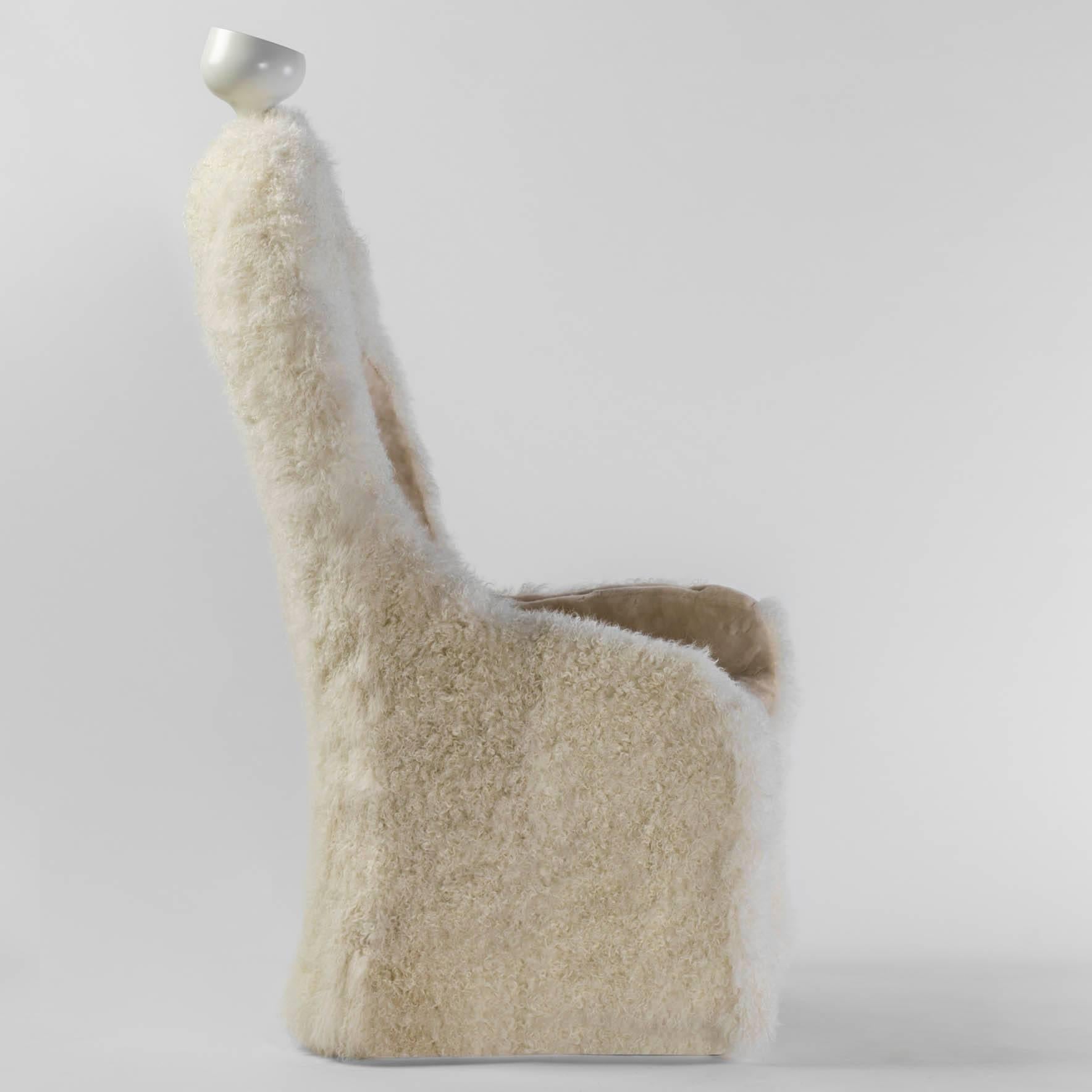 Spanish Salvador Dali Armchair Invisible Personage Limited Edition of 20 For Sale