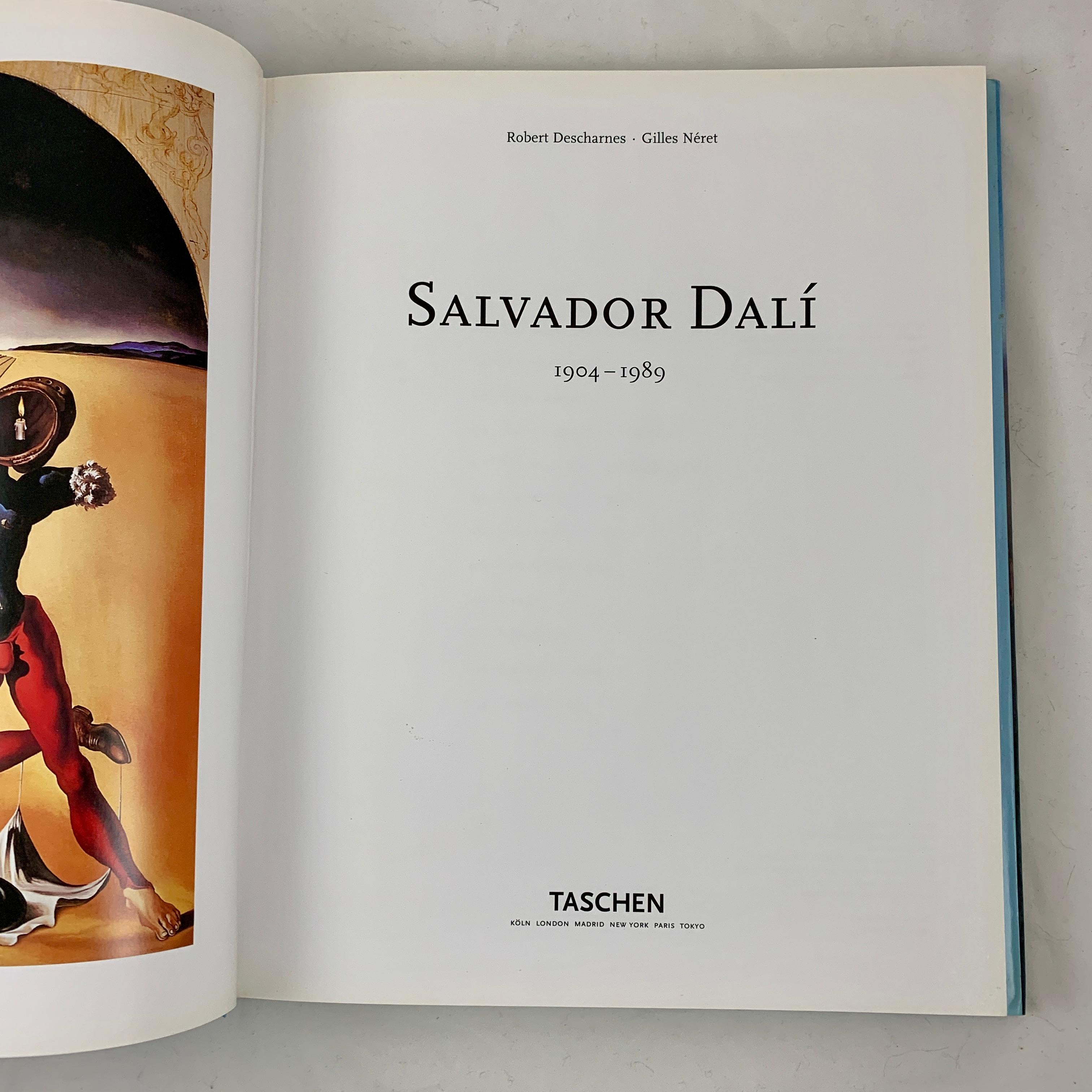 Style international Le livre d'art de Salvador Dalí par Robert Thecharnes et Gilles Néret, Taschen Press en vente