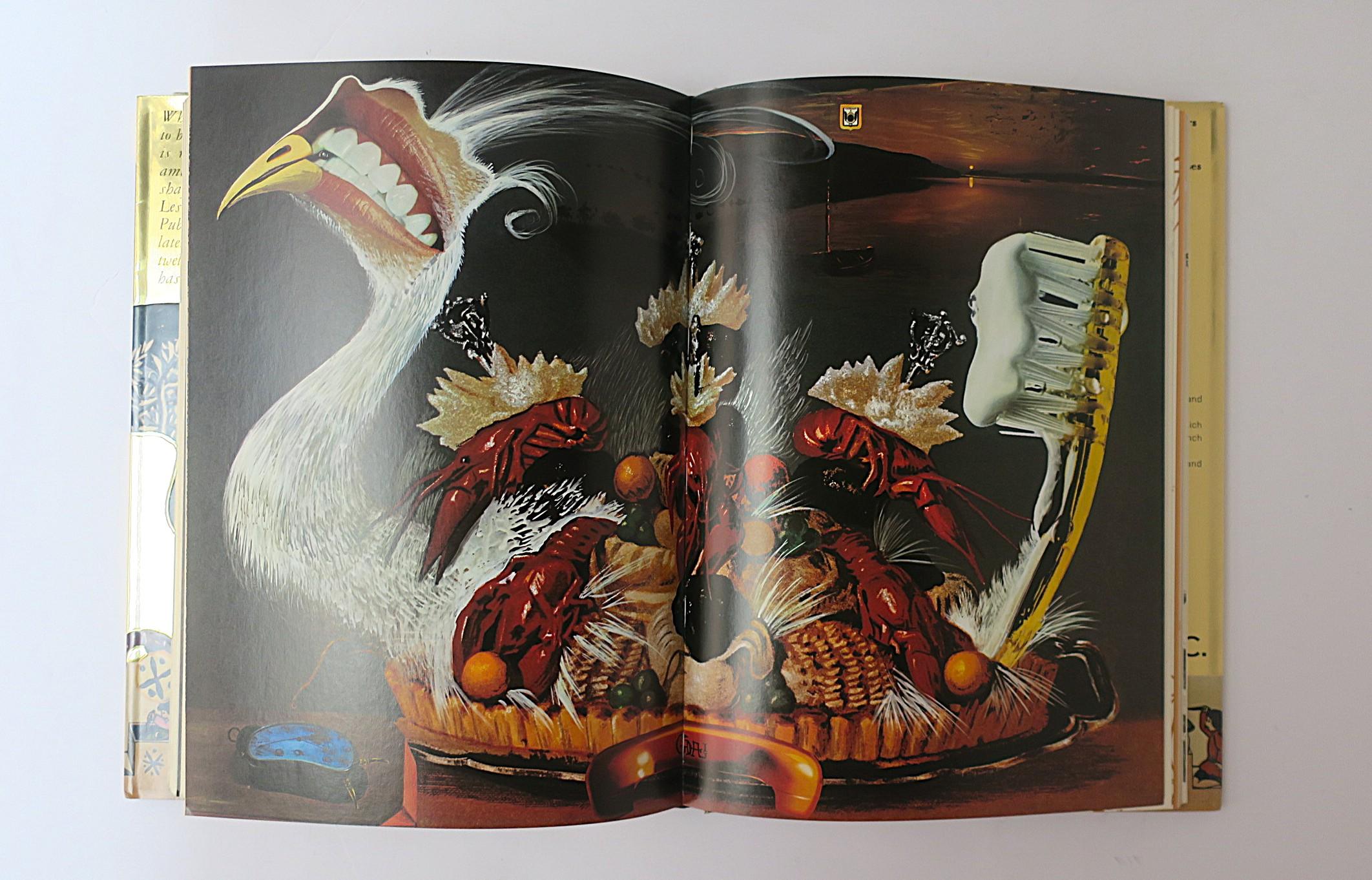 Salvador Dali Art Recipe Book, Les Diners de Gala, 1971 France, First Edition For Sale 8